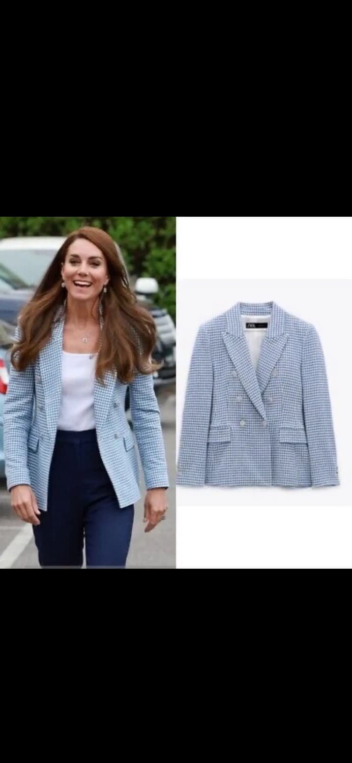 자라 트위드 정장 수트 셋업 세트 상품이미지5