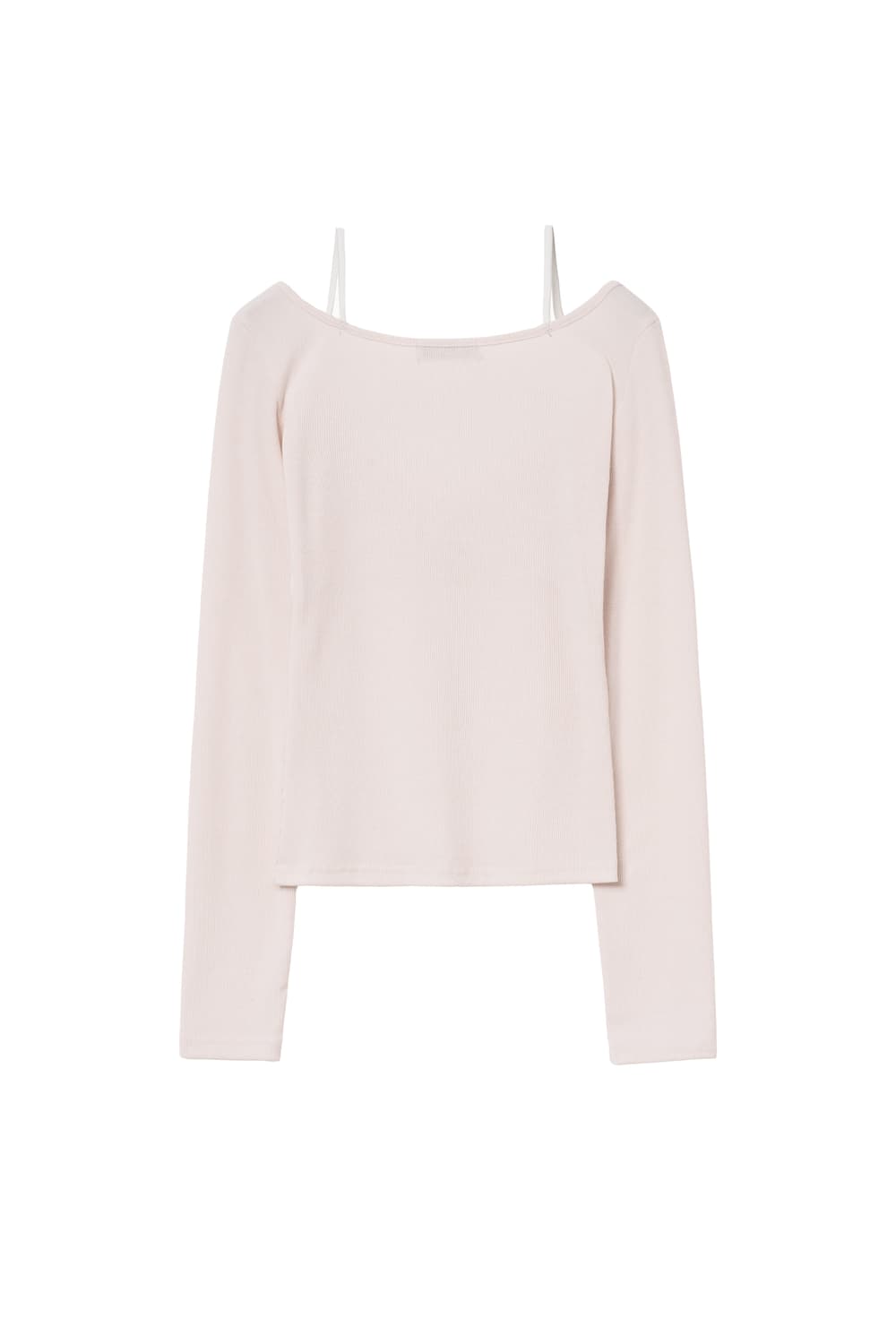 클리시어 Serenade shirring layered top, Pink 상품이미지3