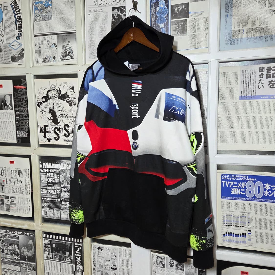 퓨마 BMW 레이싱 프린팅 후드티 상품이미지1