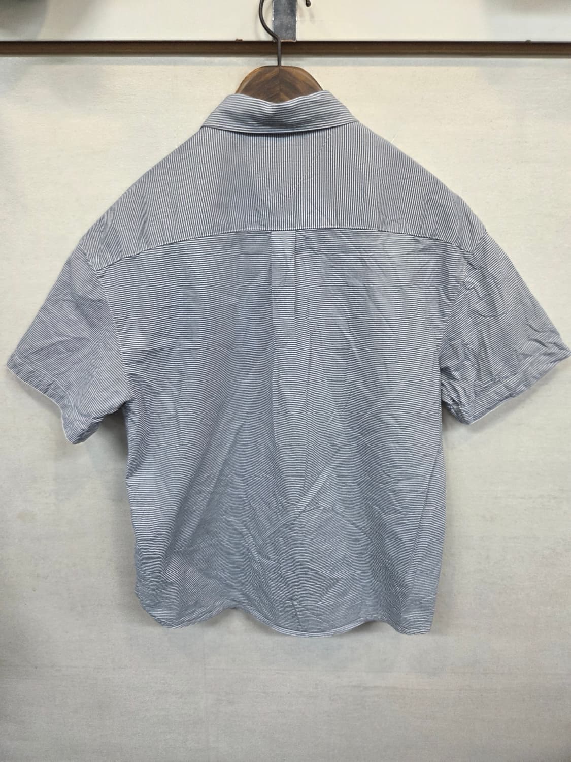 타미힐피거 린넨 스트라이프 옆트임 셔츠반팔 sp 상품이미지2