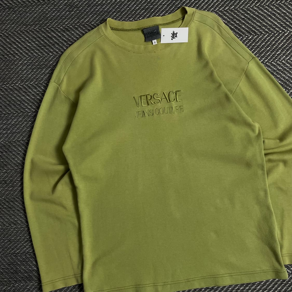 00s 베르사체 메두사 빅로고 아카이브 긴팔 티셔츠 y 2891 상품이미지1