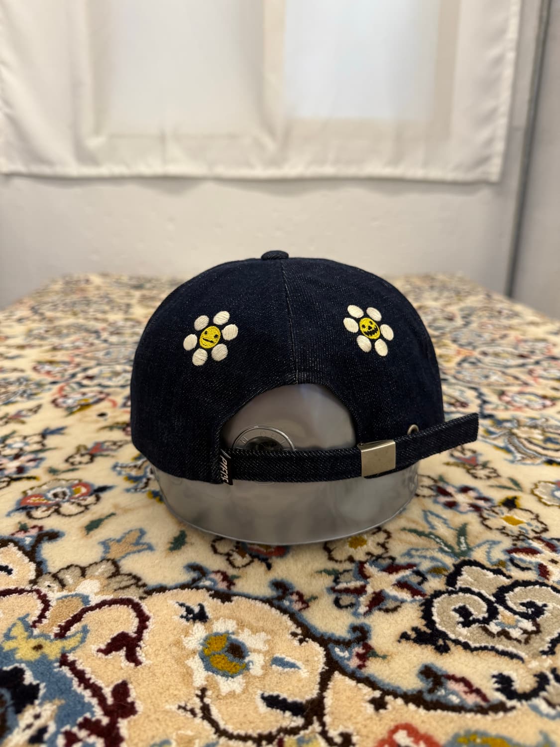 피스메이커 진청 데님 패널 자수  캡 상품이미지2