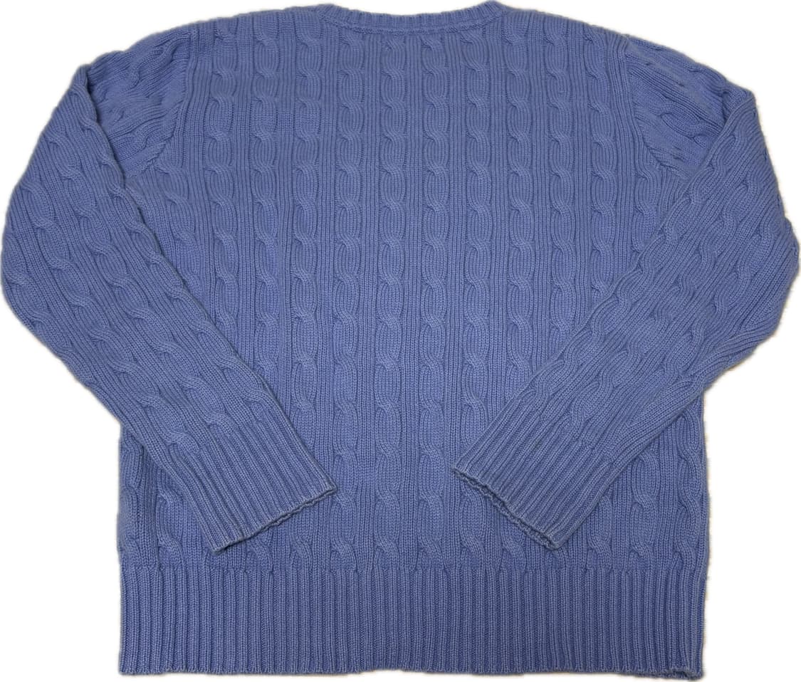 Polo Ralph Lauren 코튼 케이블 스웨터 L 상품이미지2