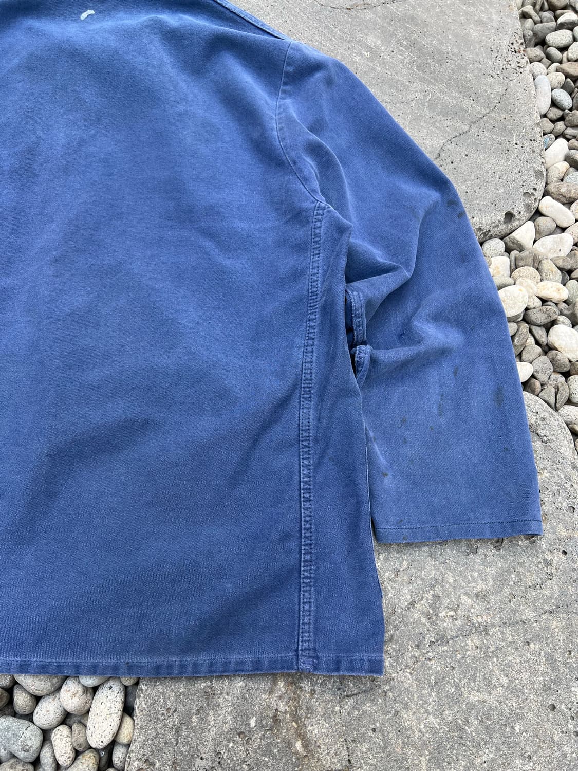 OLD VINTAGE FADED WASHING 빈티지몰스킨프렌치워크자켓 상품이미지10
