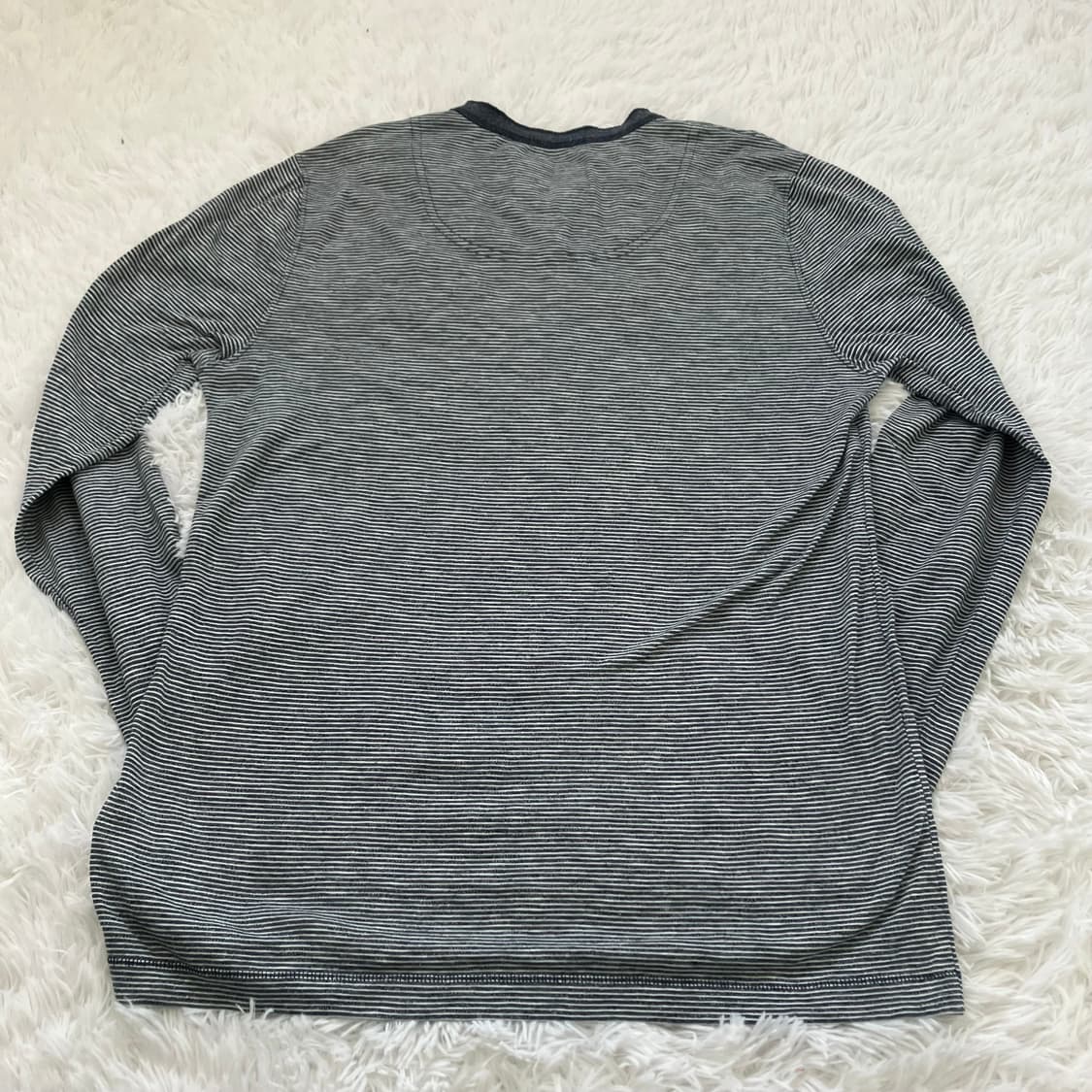 빈티지 아베크롬비 버튼 스트라이프 티셔츠 924 y2k 스트릿 모리 갸루 상품이미지3