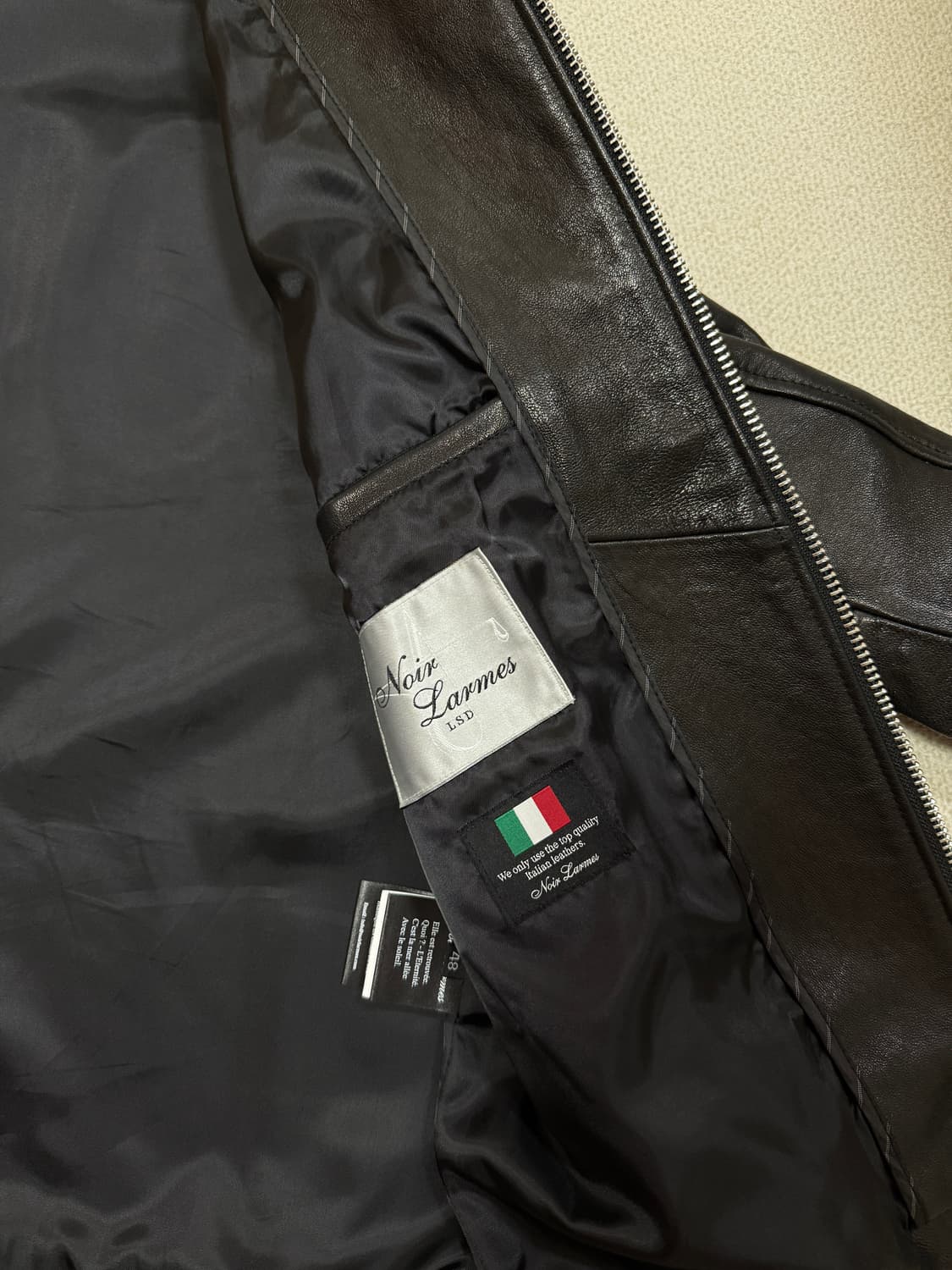 느와르라르메스 싱글라이더 자켓 48 사이즈 상품이미지7