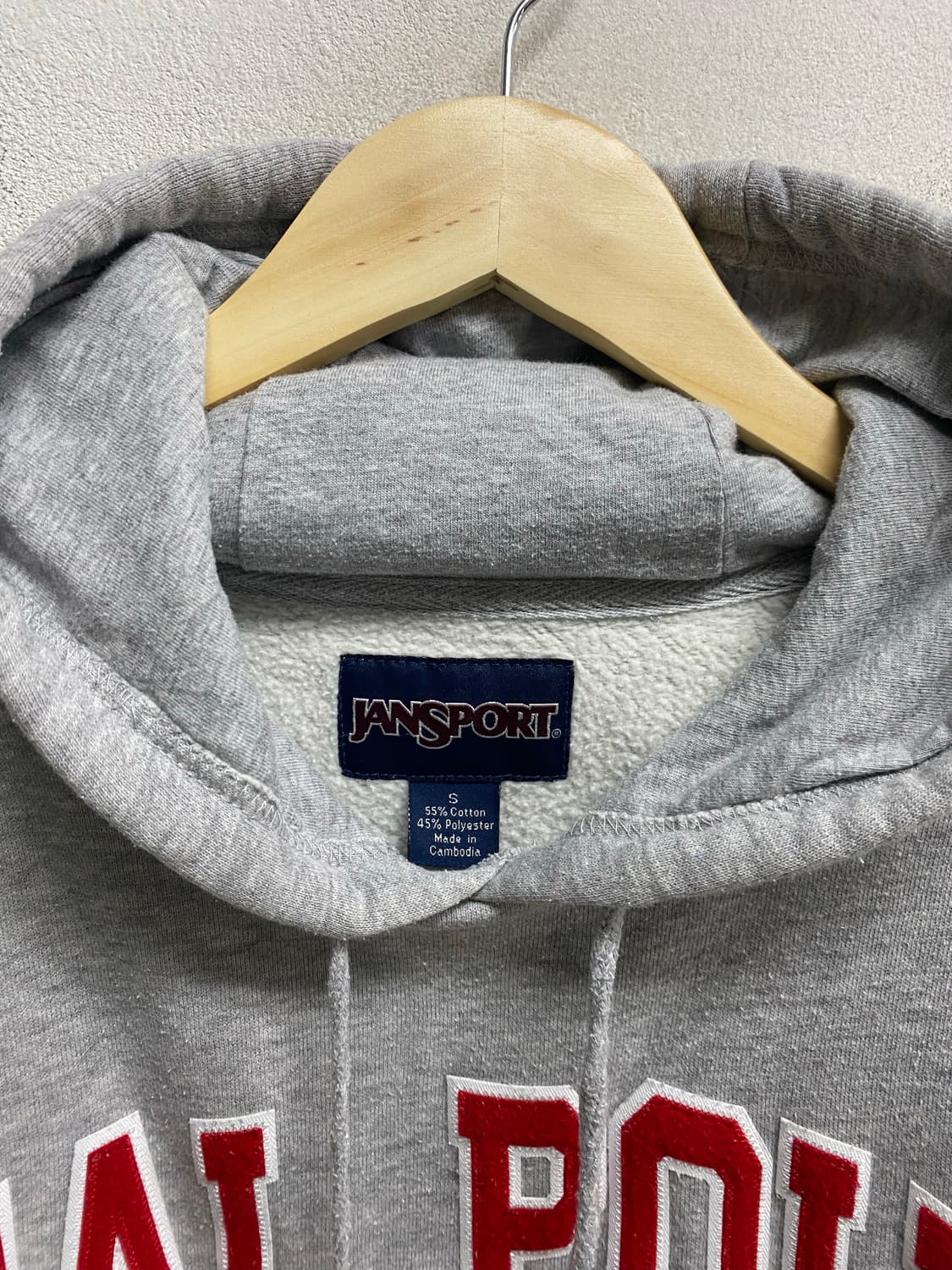 잔스포츠 기모 후드 맨투맨 티셔츠 S 상품이미지5