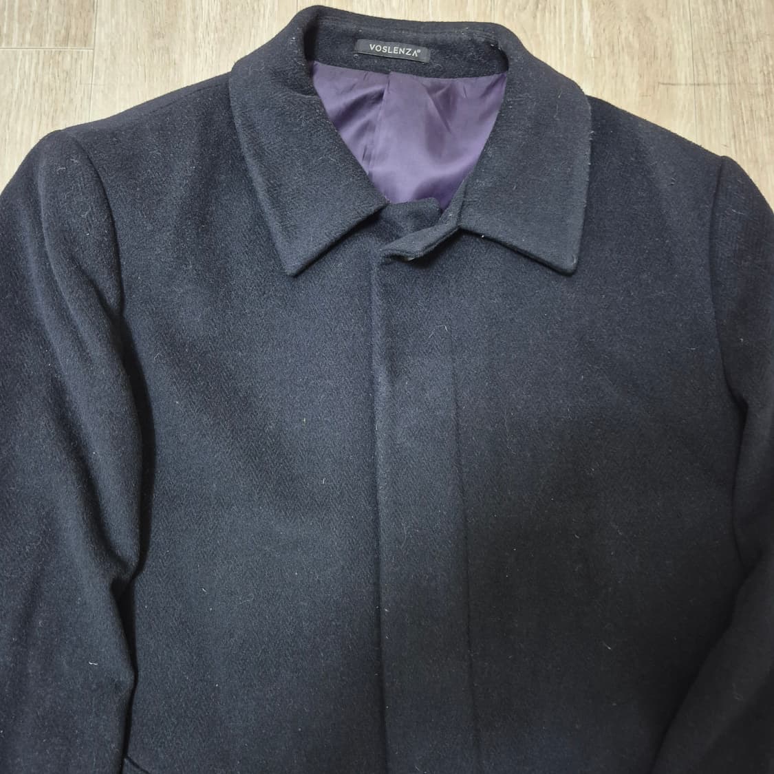 보스렌자 남성 울 캐시미어 싱글 코트 상품이미지2