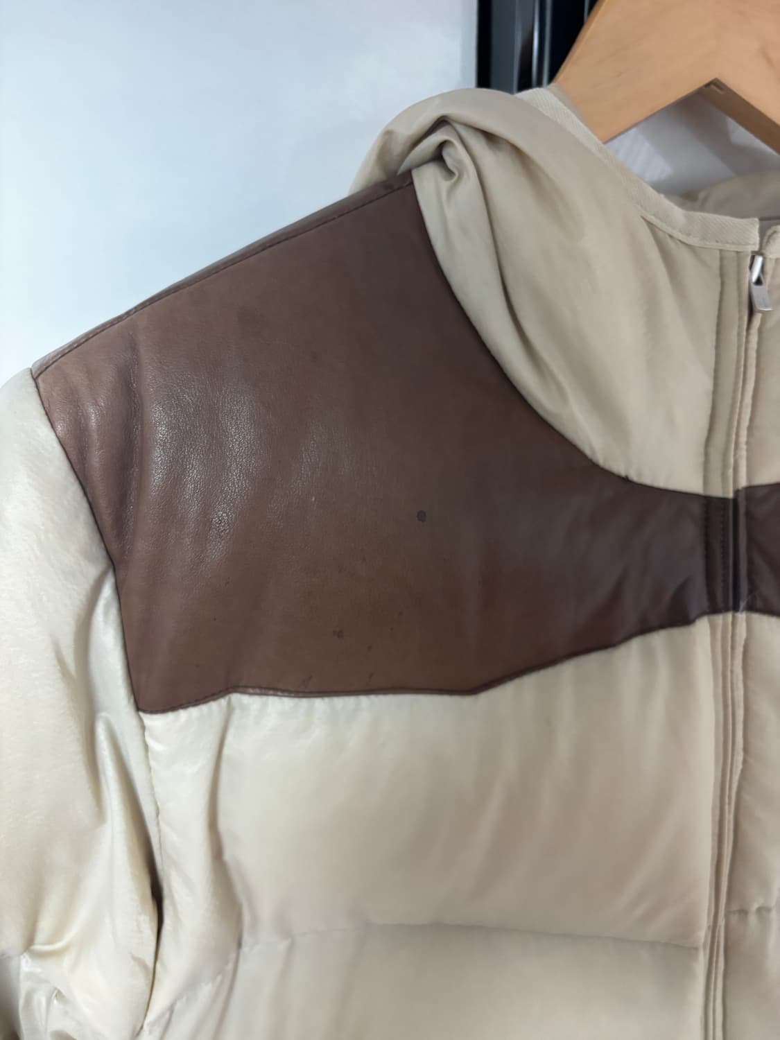 비즈빔 큐비즘 캥거루가죽 패딩자켓 M 상품이미지4