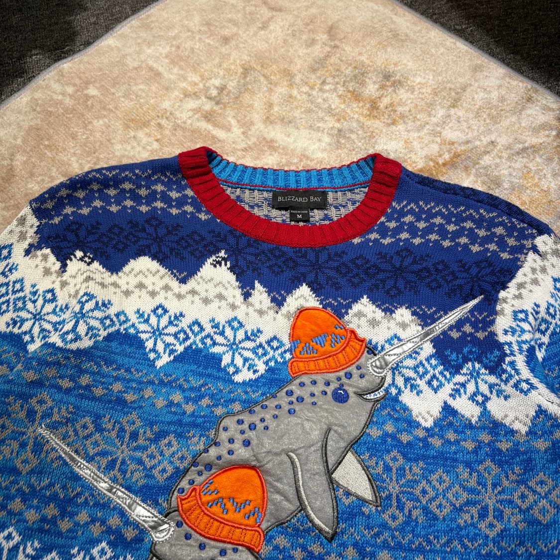 BLIZZARD BAY usa빈티지 크리스마스 울 니트 상품이미지4