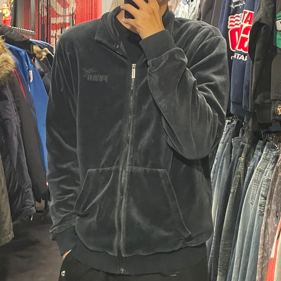 [IM] PUMA 딥네이비 벨벳져지 상품이미지4