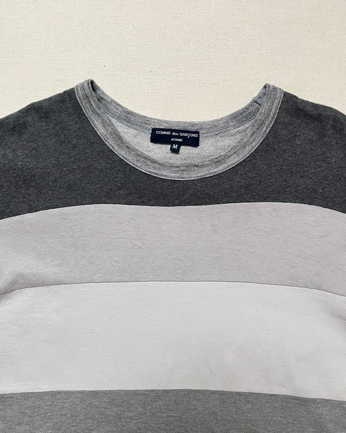 꼼데가르송 옴므 소재전환 반팔 니트 comme des garcons 상품이미지8