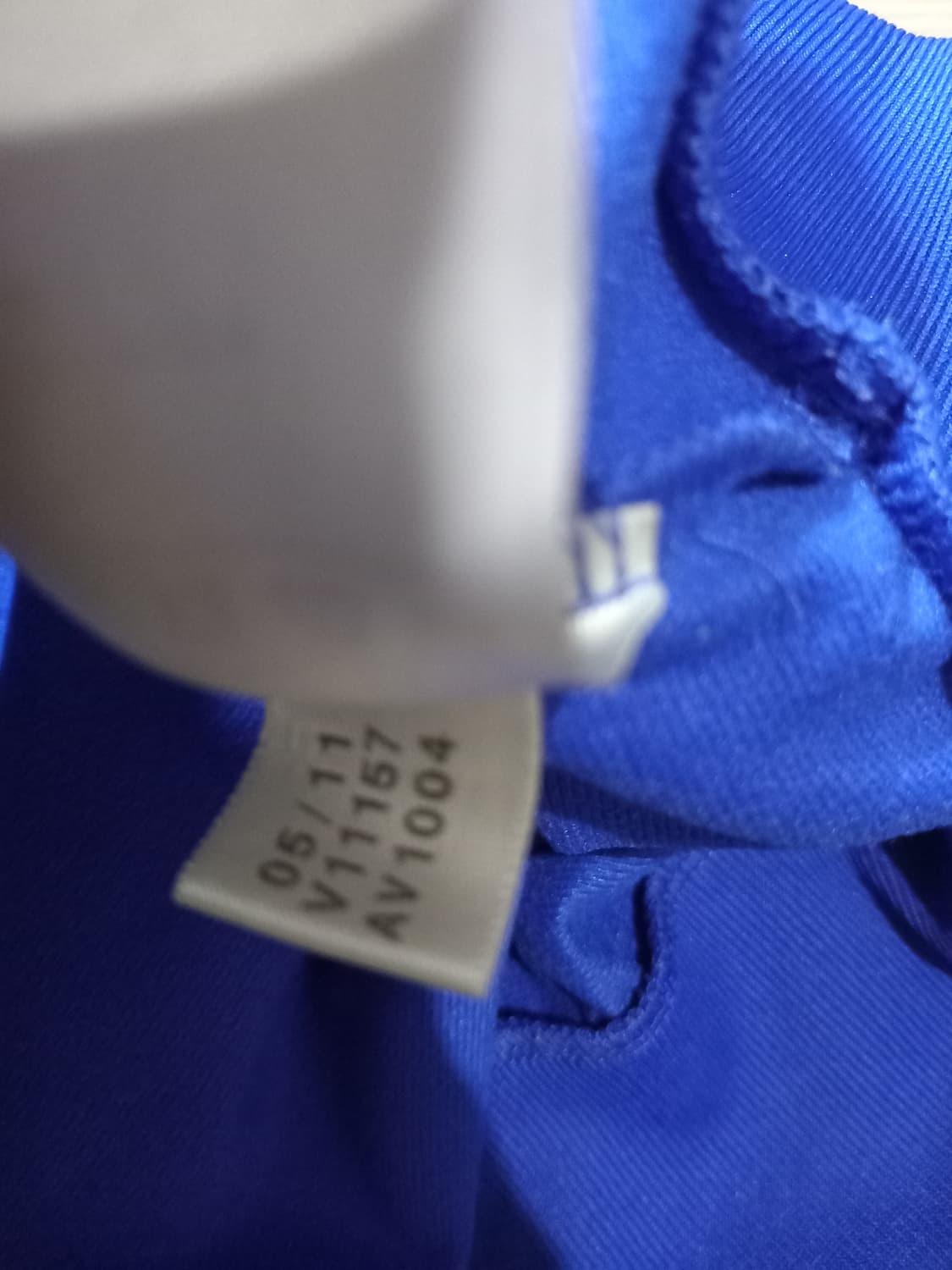 아디다스 희귀 첼시 블루 트랙탑 저지 져지집업 95~100 상품이미지6