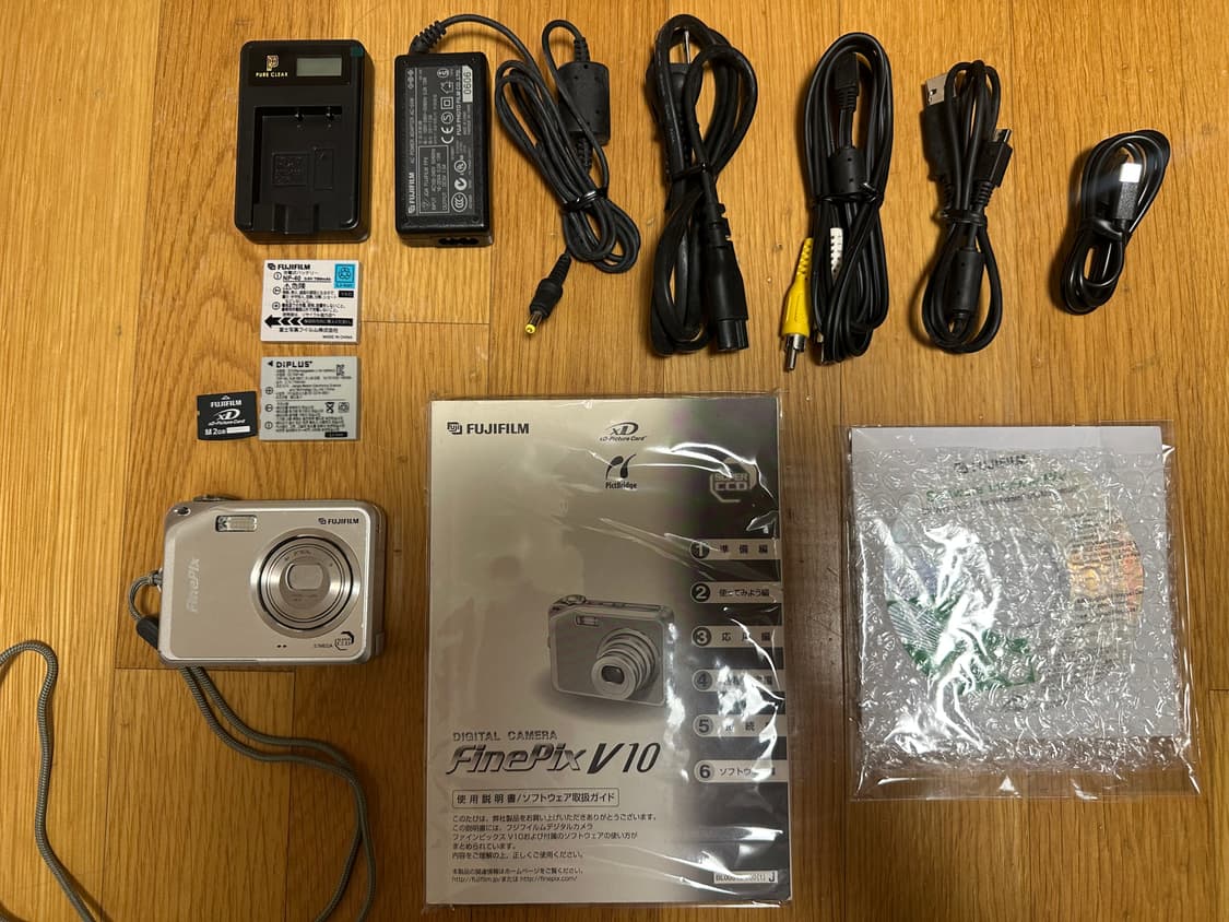 후지필름 FinePix V10 디지털 카메라 빈티지디카 Y2K 상품이미지1