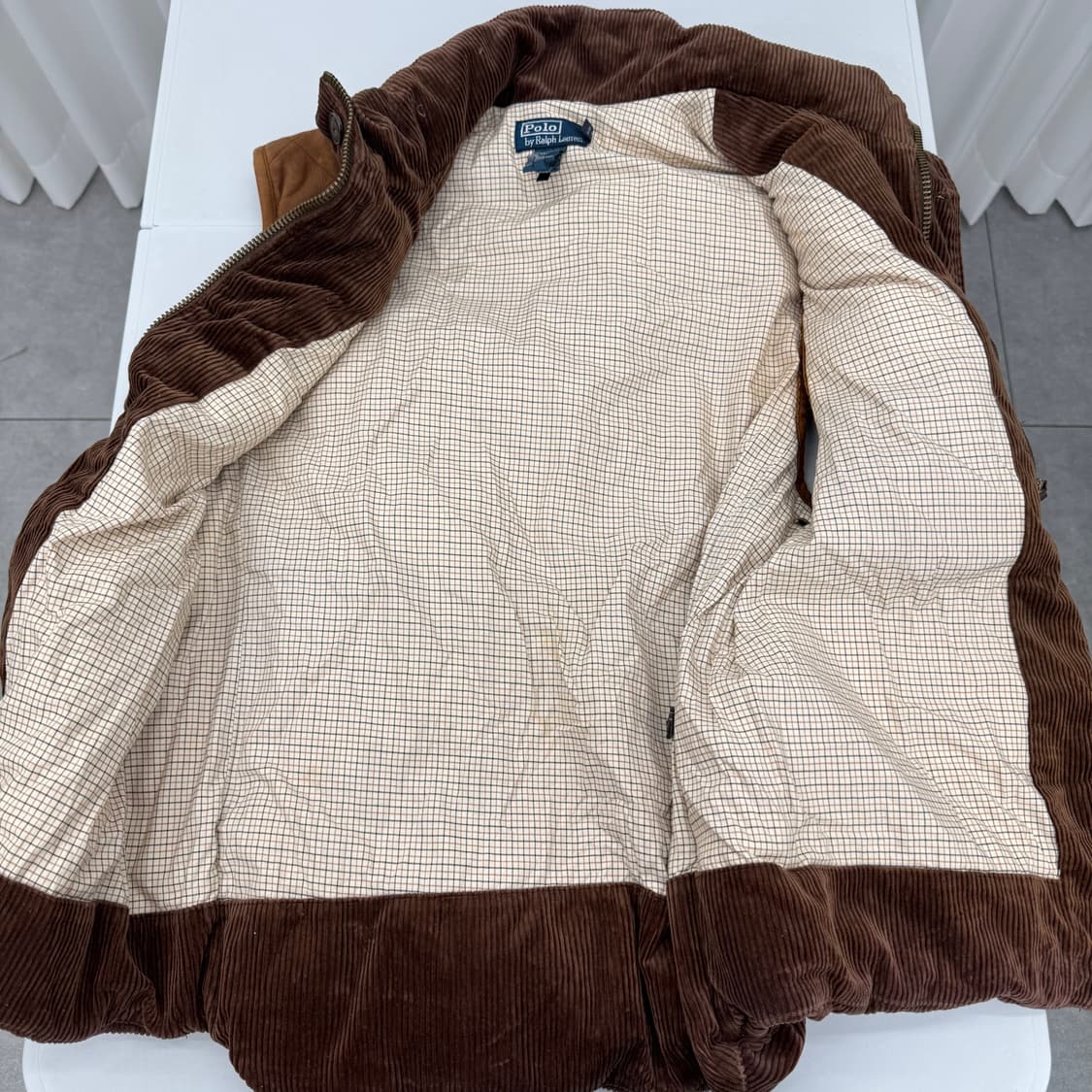 폴로 코듀로이 조끼패딩  상품이미지4