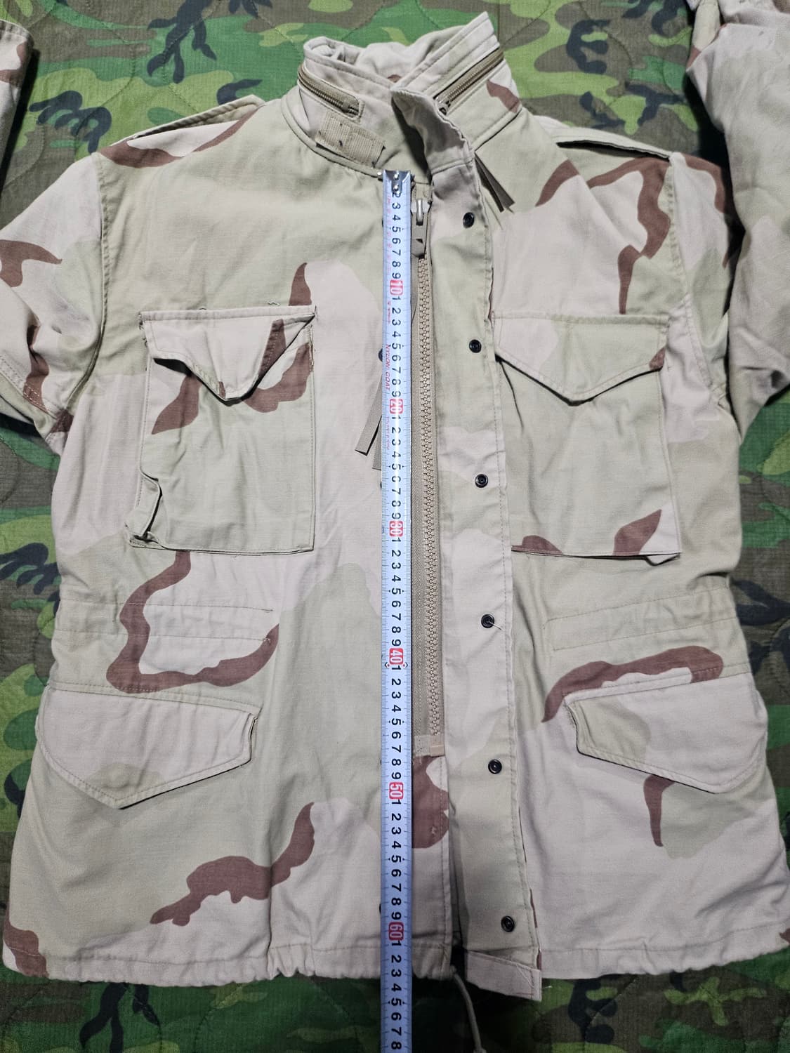 90s 미군오리지날 사막삼색 M65 필드자켓 MS 상품이미지6