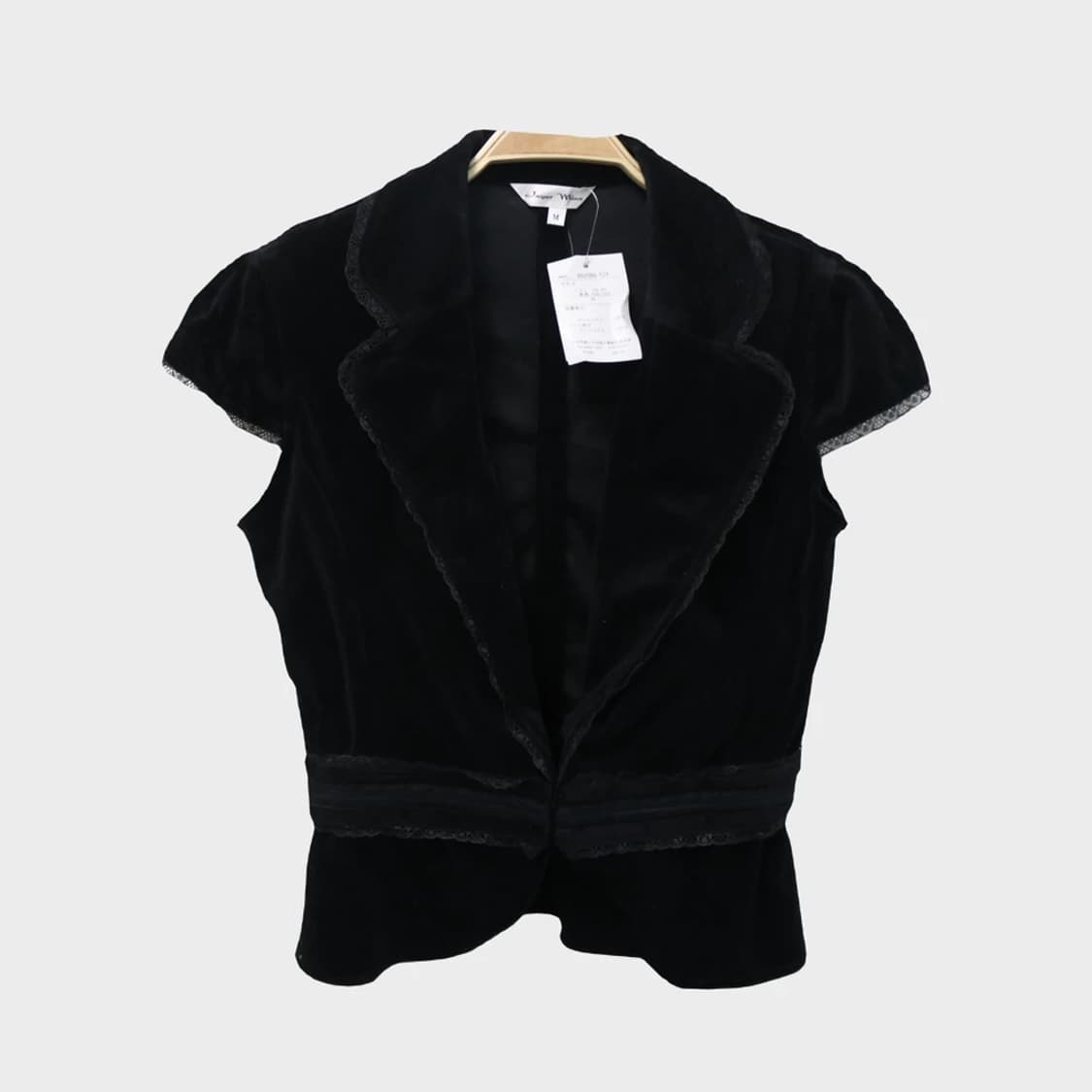 [미사용품] JASPER 히메갸루  벨벳 베스트 62099 상품이미지1