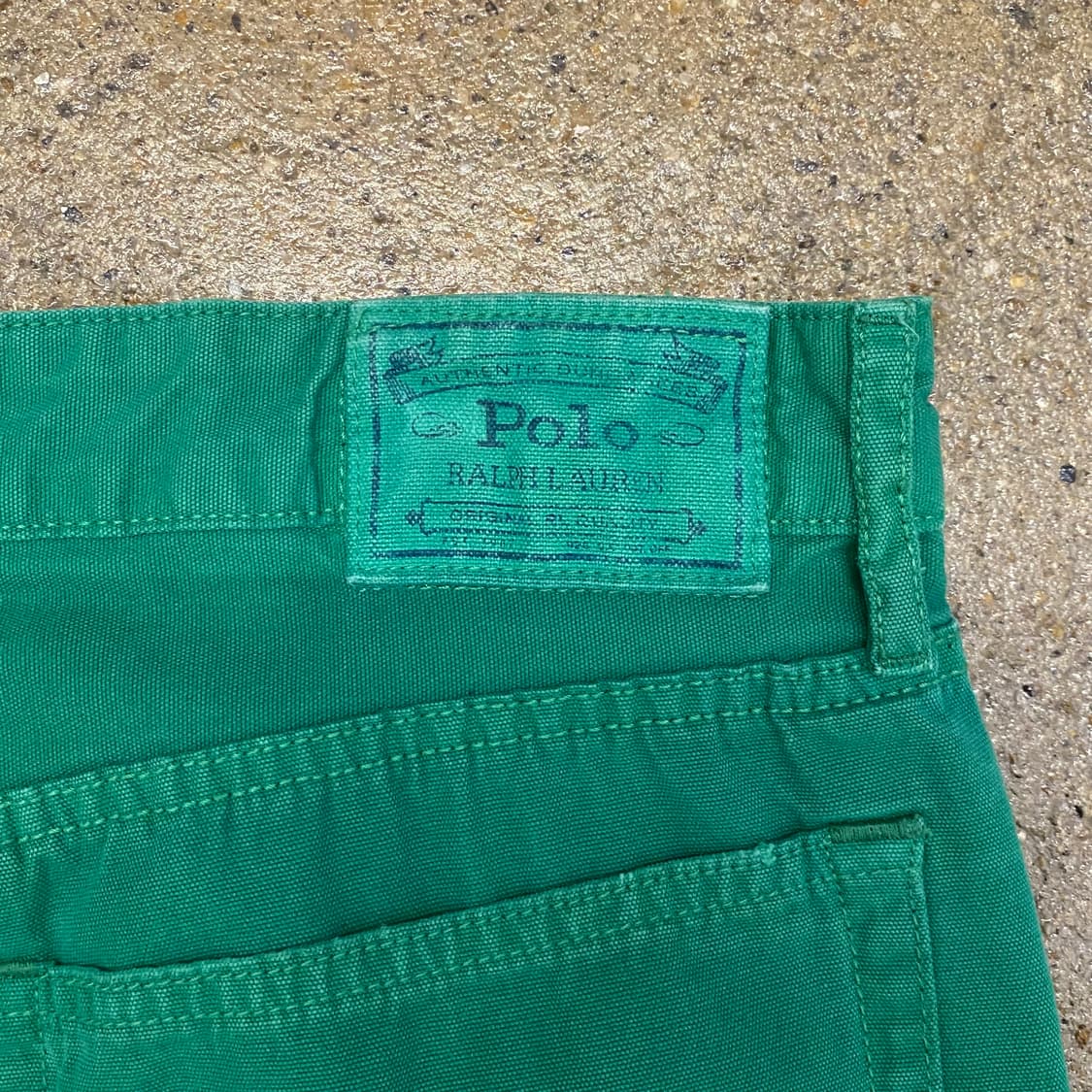 USA 미국 빈티지 폴로 그린 색상 바지 면바지 팬츠 상품이미지5