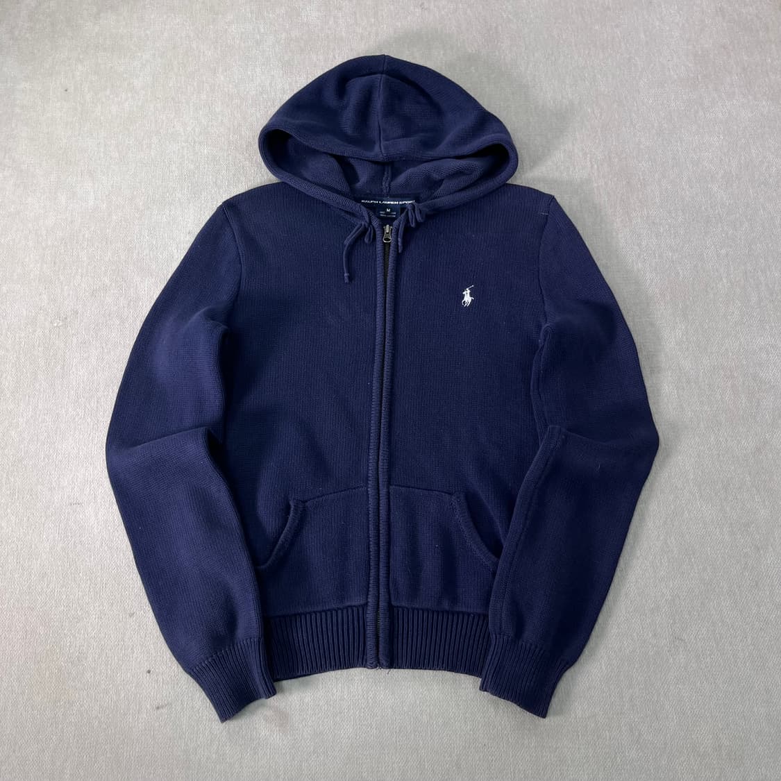 W 95 폴로 랄프로렌 스포츠 니트 후드집업 상품이미지1