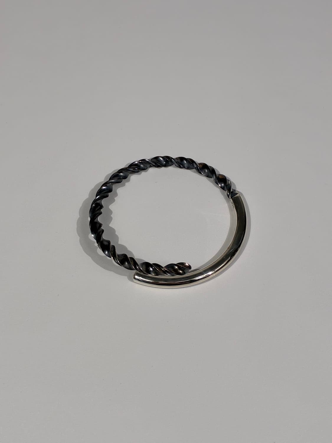 론원스 X 갤러리 디파트먼트 드릴 비트 커프 팔찌 925실버 상품이미지2