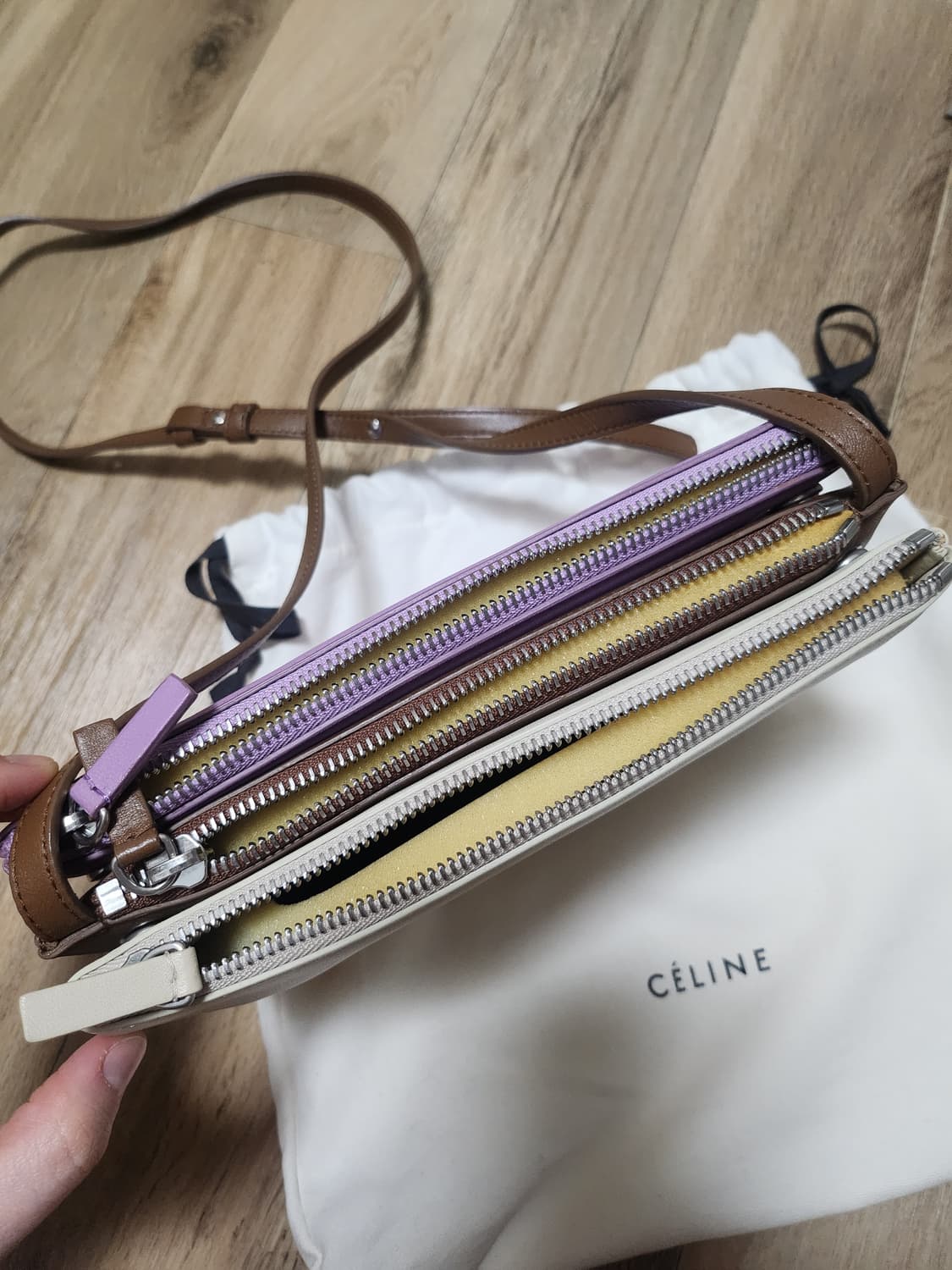 올드셀린  셀린느 트리오백 멀티컬러 상품이미지6