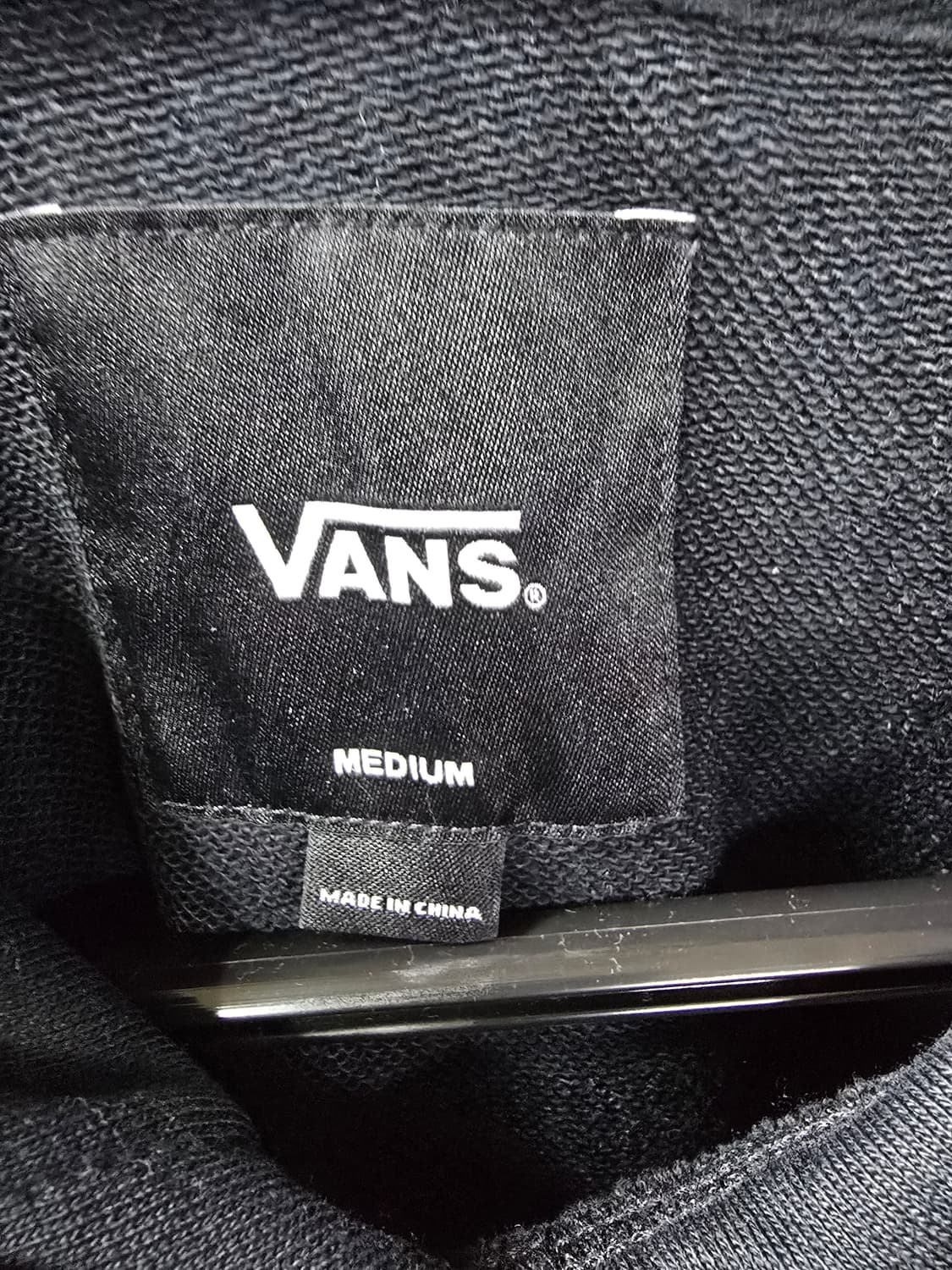 반스 검정색 후드티 (1280) 상품이미지3