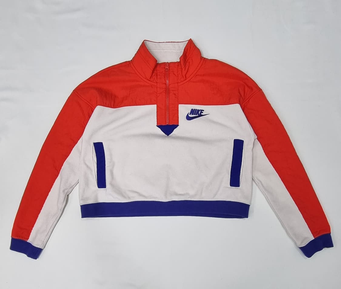 나이키 플리스 크롭 하프집업 M _ 여성 상품이미지1