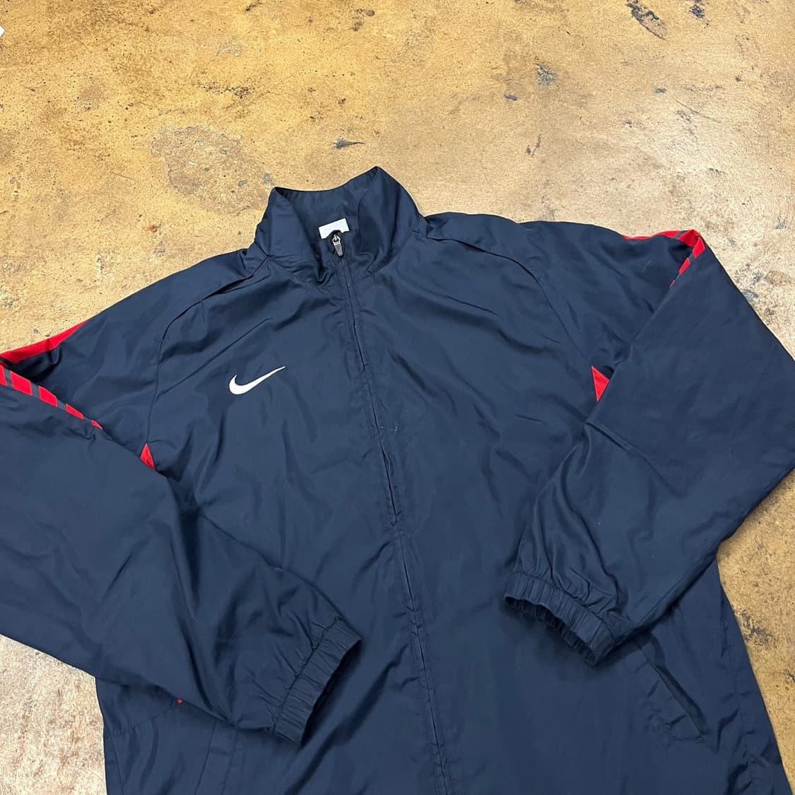 [정품/XL] 나이키 바람막이 네이비 레드 트랙 자켓 b15 상품이미지1