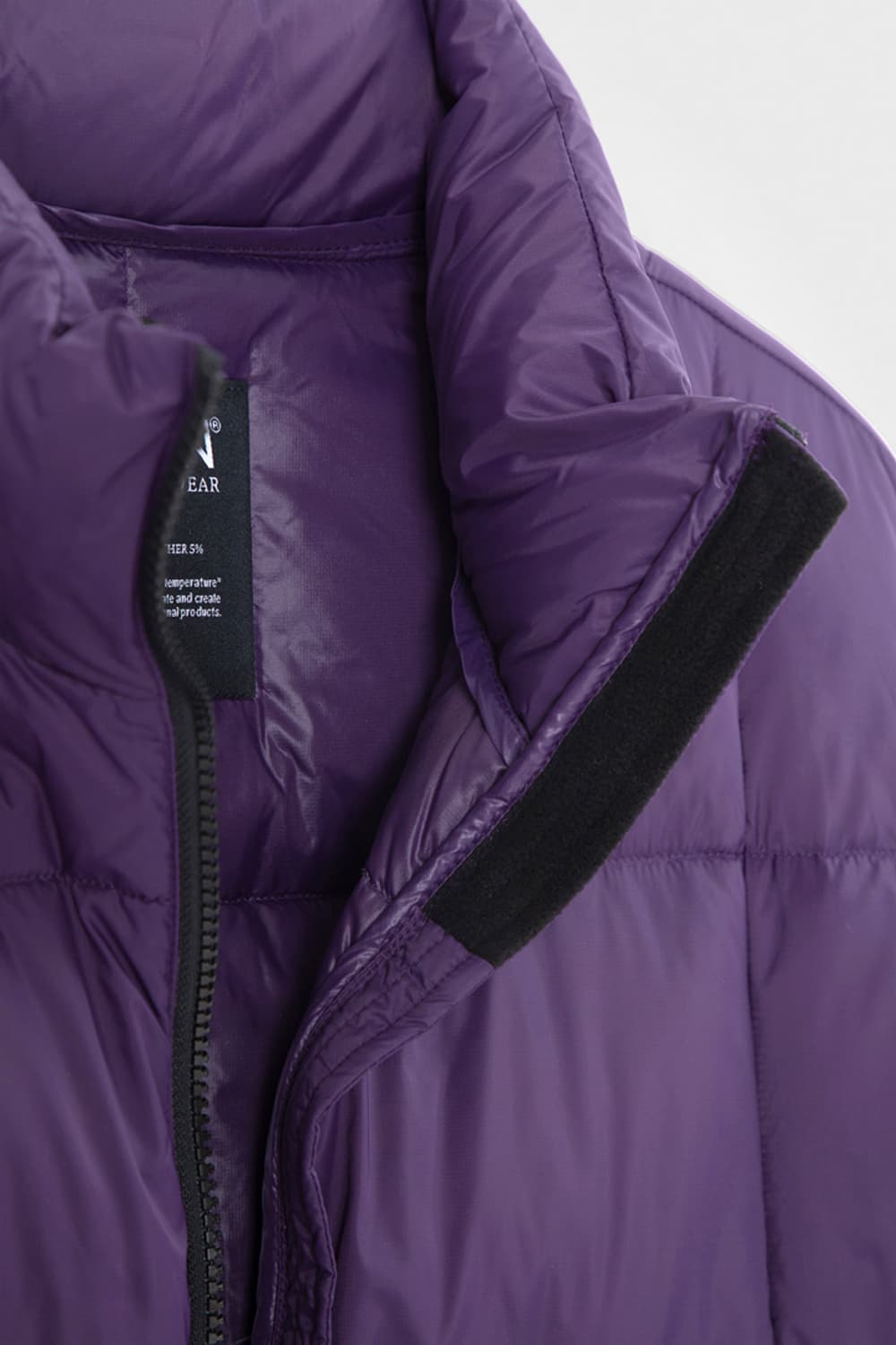 타이온 패딩 퍼플 상품이미지3