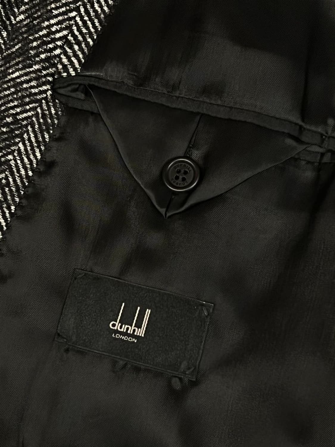 던힐 헤링본 코트 상품이미지10