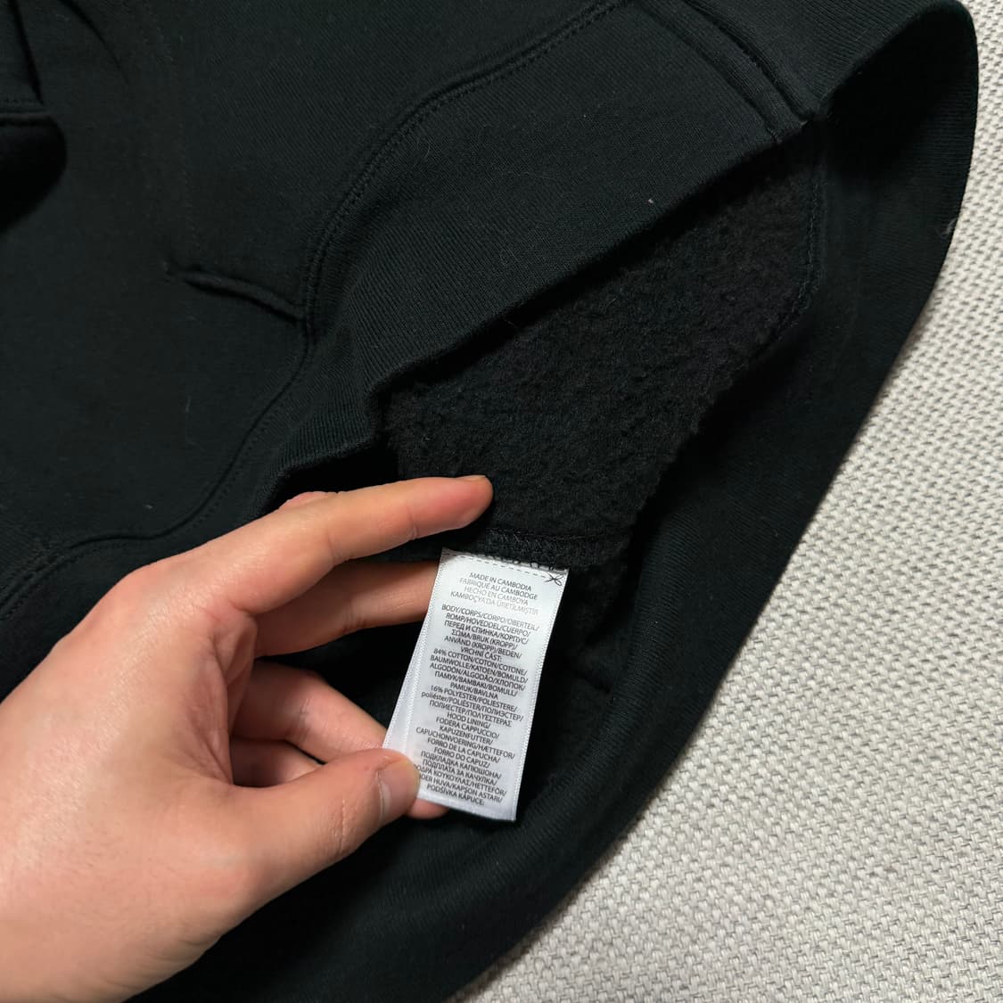 폴로 랄프로렌 기모 후드집업 상품이미지3