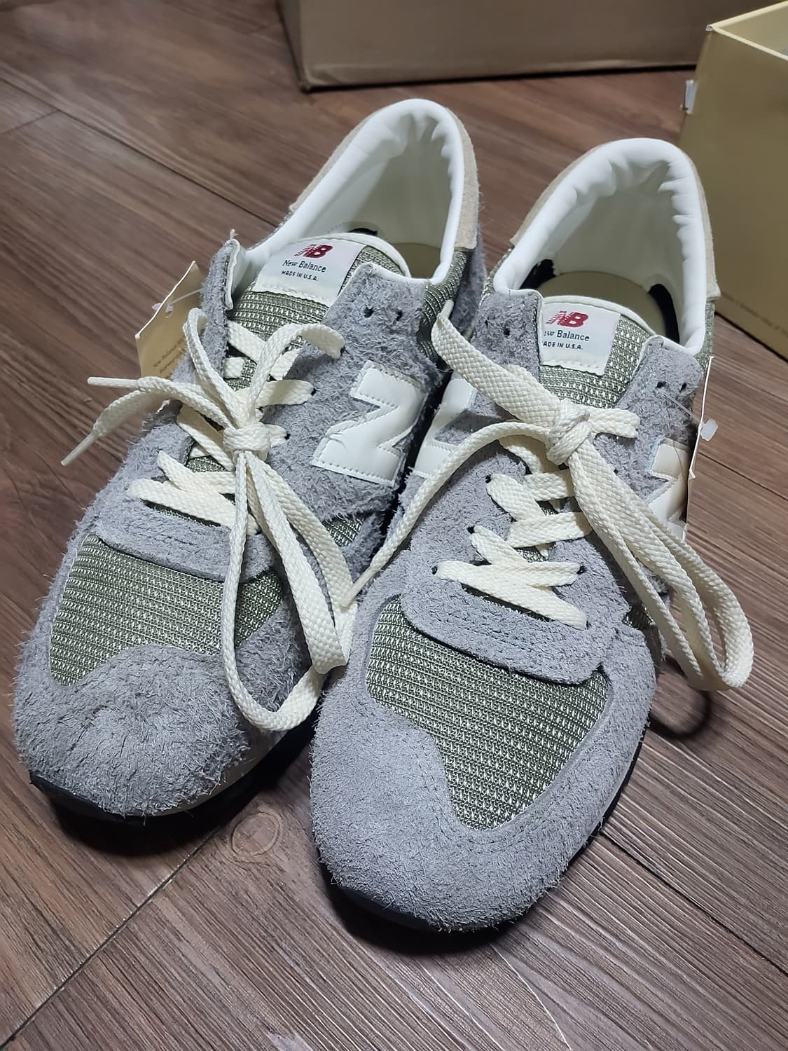 뉴발란스 990v1 USA 마블헤드 인센스 그레이 285 M990TA1 상품이미지1