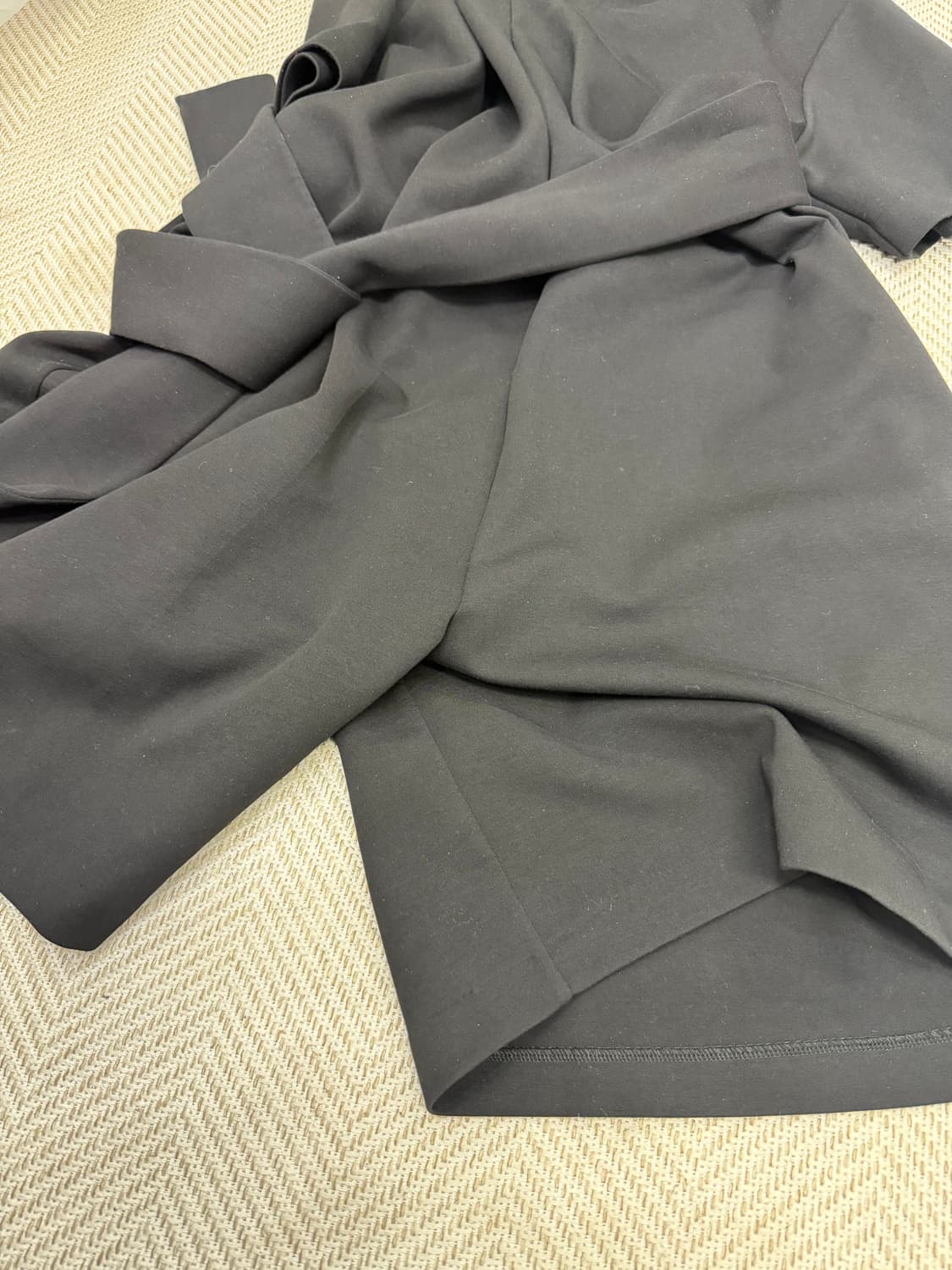 정품) COS 코스 블랙 벨트 점프수트 M 상품이미지6