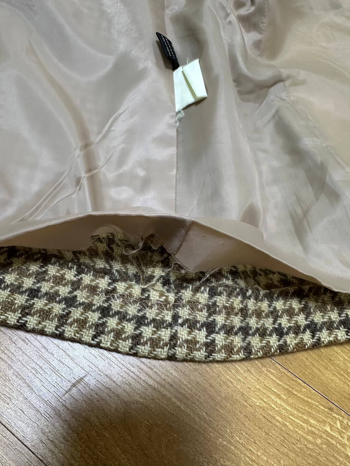 (수선필요)빈티지 울100 자켓 상품이미지8