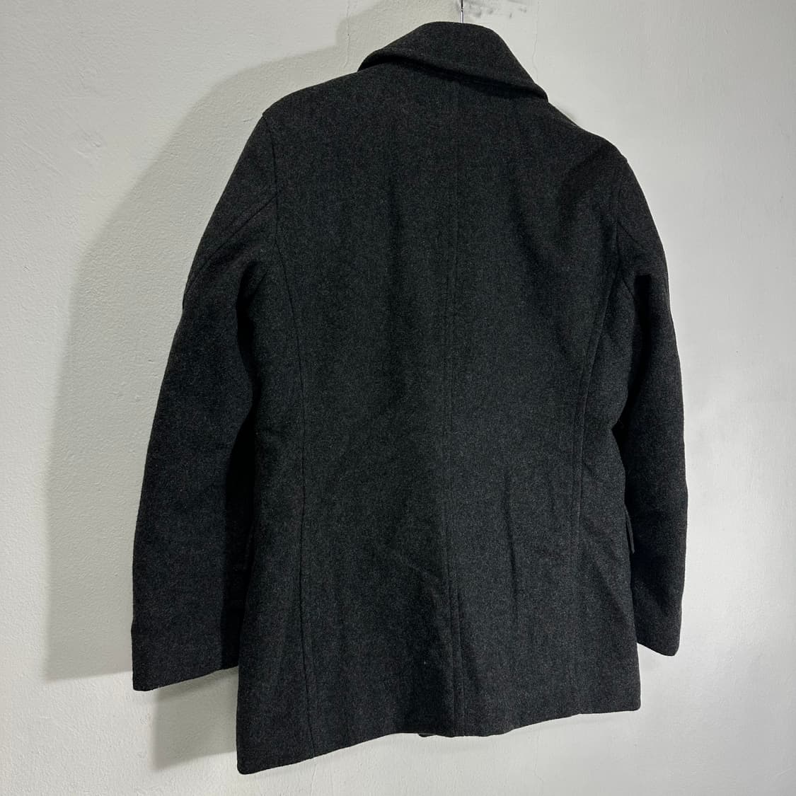 M 유니클로 일본판 차콜 해군 피코트 상품이미지5