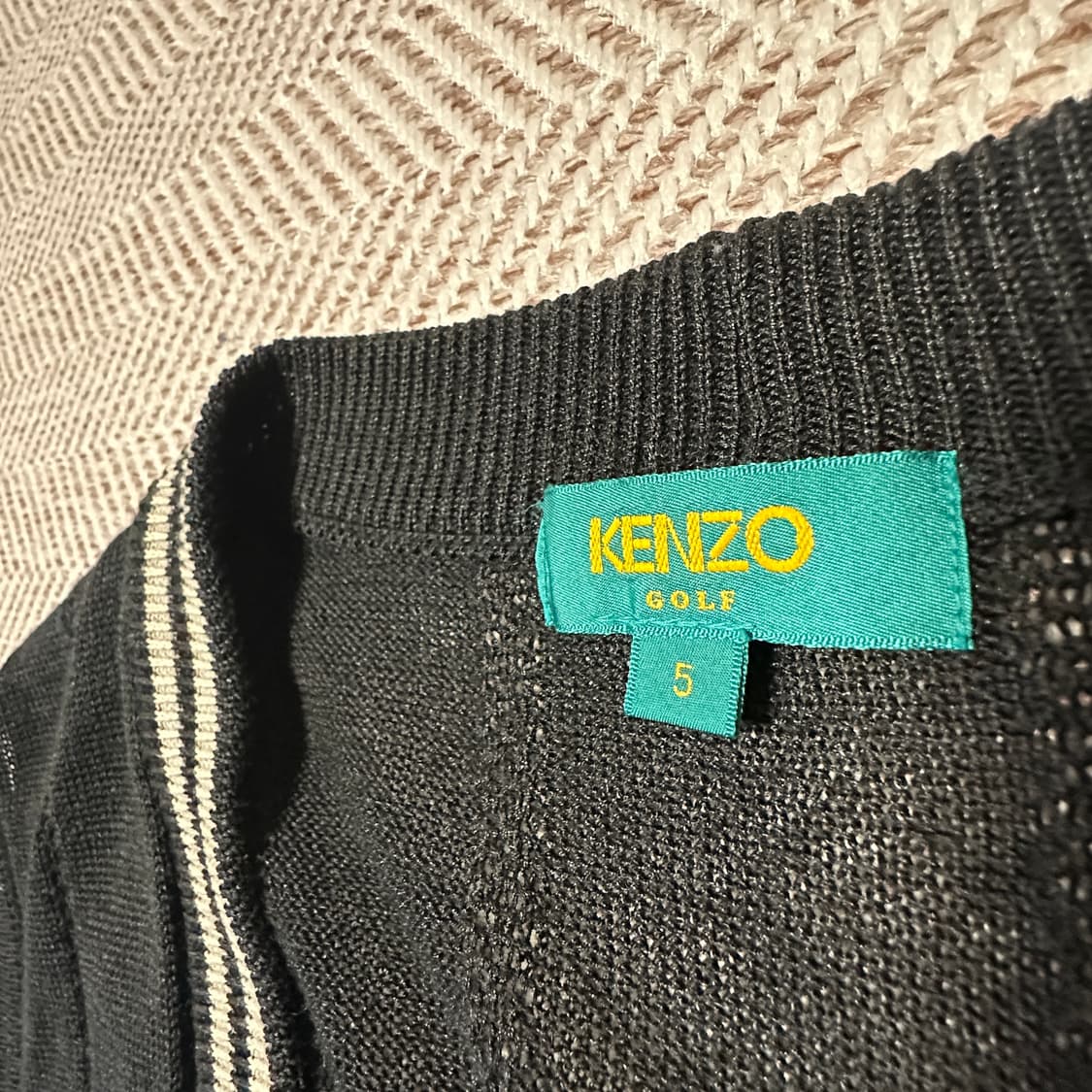 KENZO japan made golf knit vest 상품이미지4