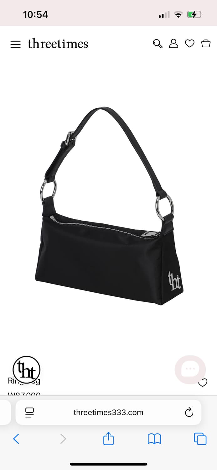 쓰리타임즈 링 백 상품이미지1