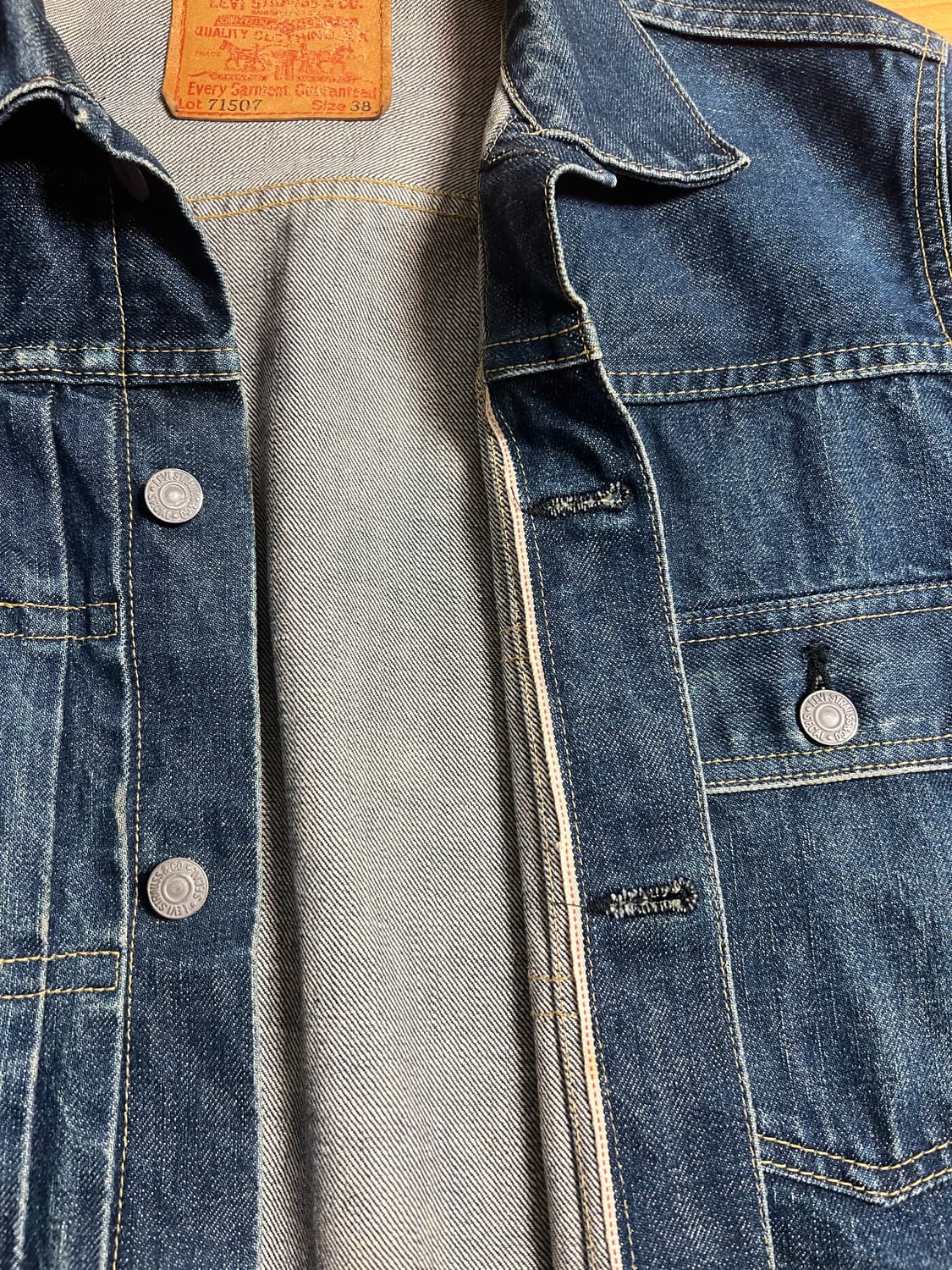 Lvc 데님자켓 71507 38 사이즈 상품이미지6