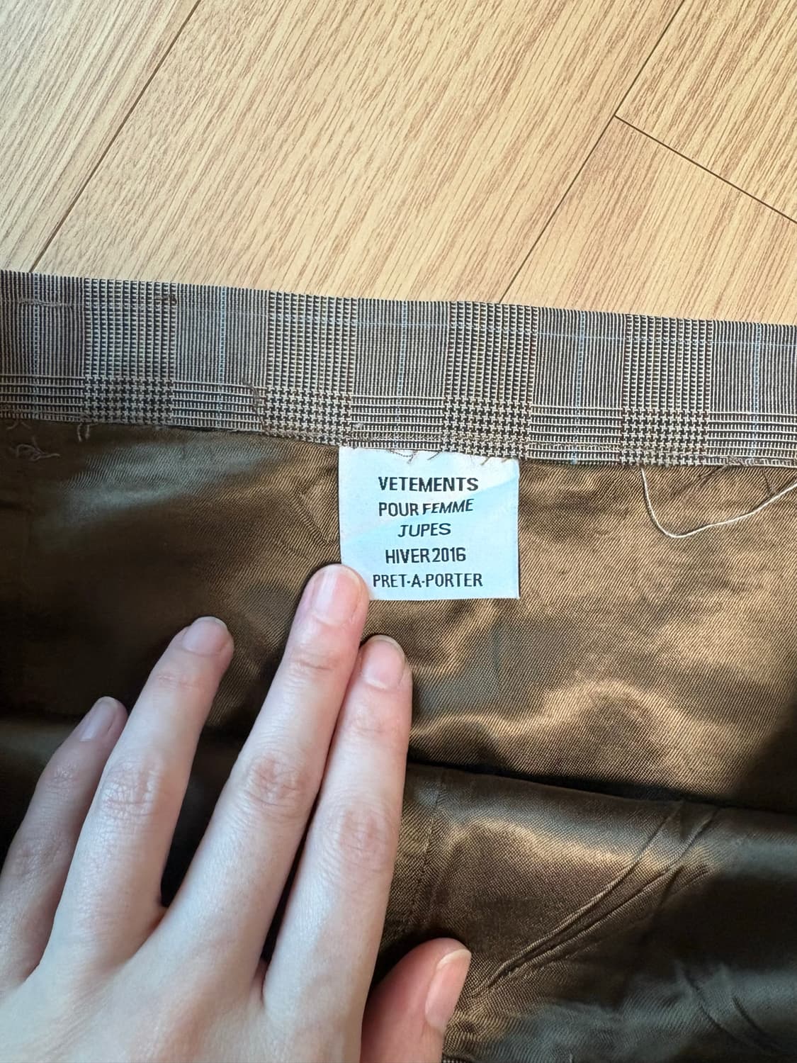 Vetements slit skirt 상품이미지3