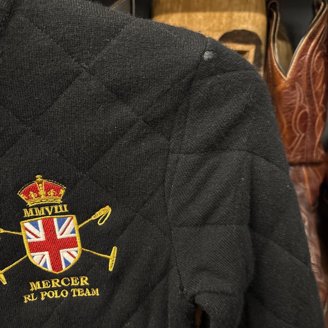 폴로 랄프로렌 폴로컵 자수패치 퀼팅패딩 상품이미지4