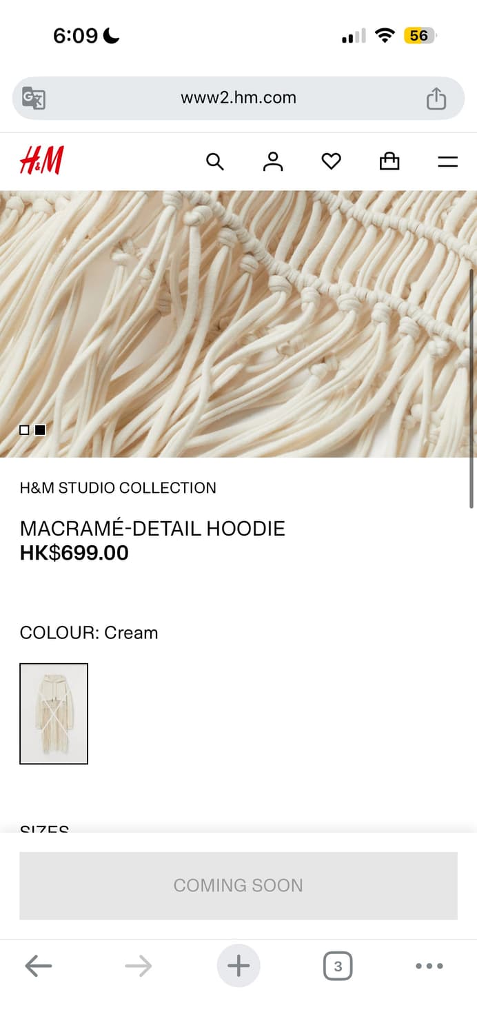 H&m studio s/s 2021 후드 상품이미지9