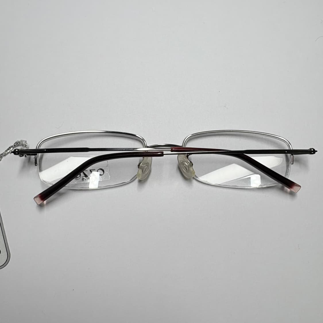 빈티지 안경(하프림 스퀘어 안경) 상품이미지4