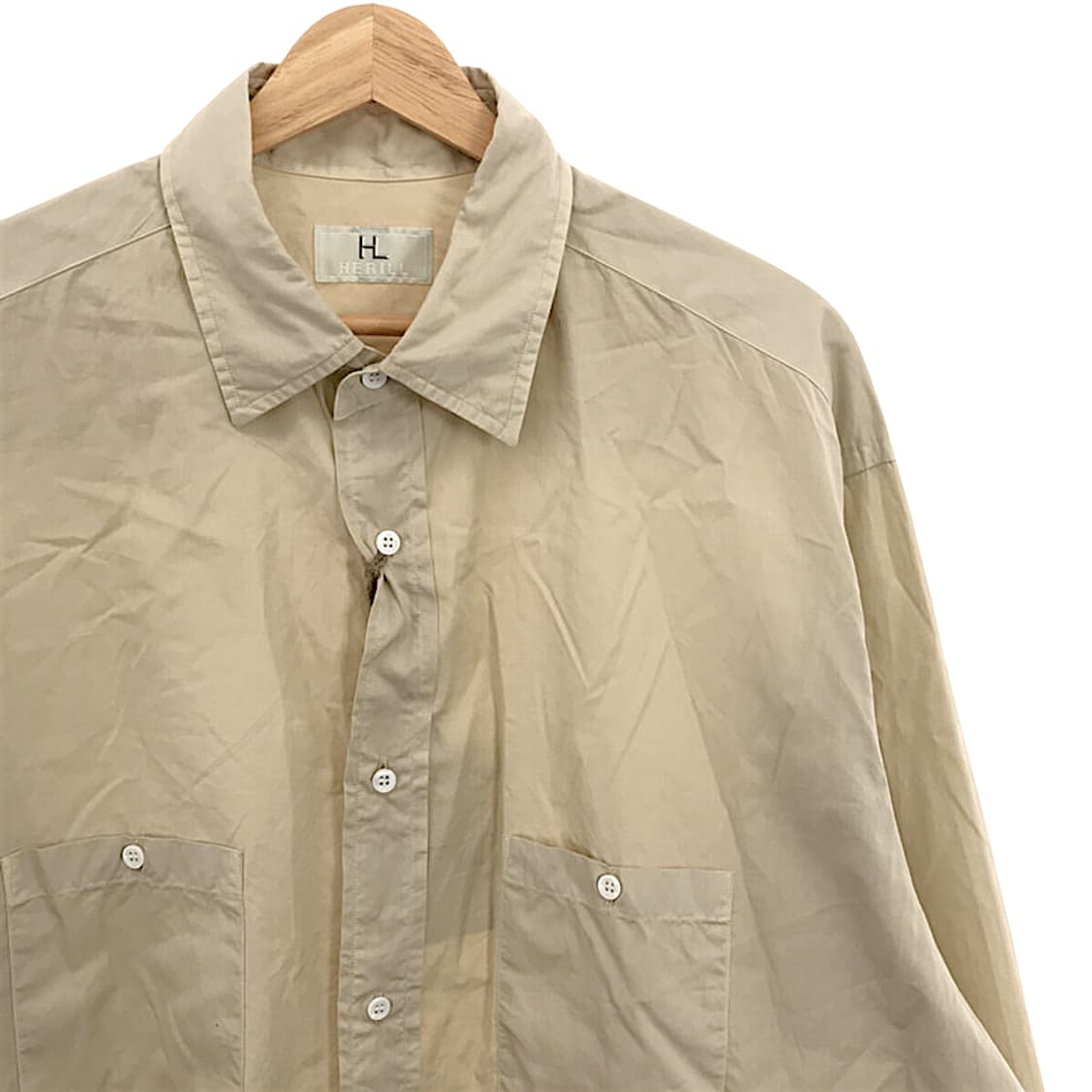 헤릴 HERILL 수빈코튼 워크셔츠 상품이미지3