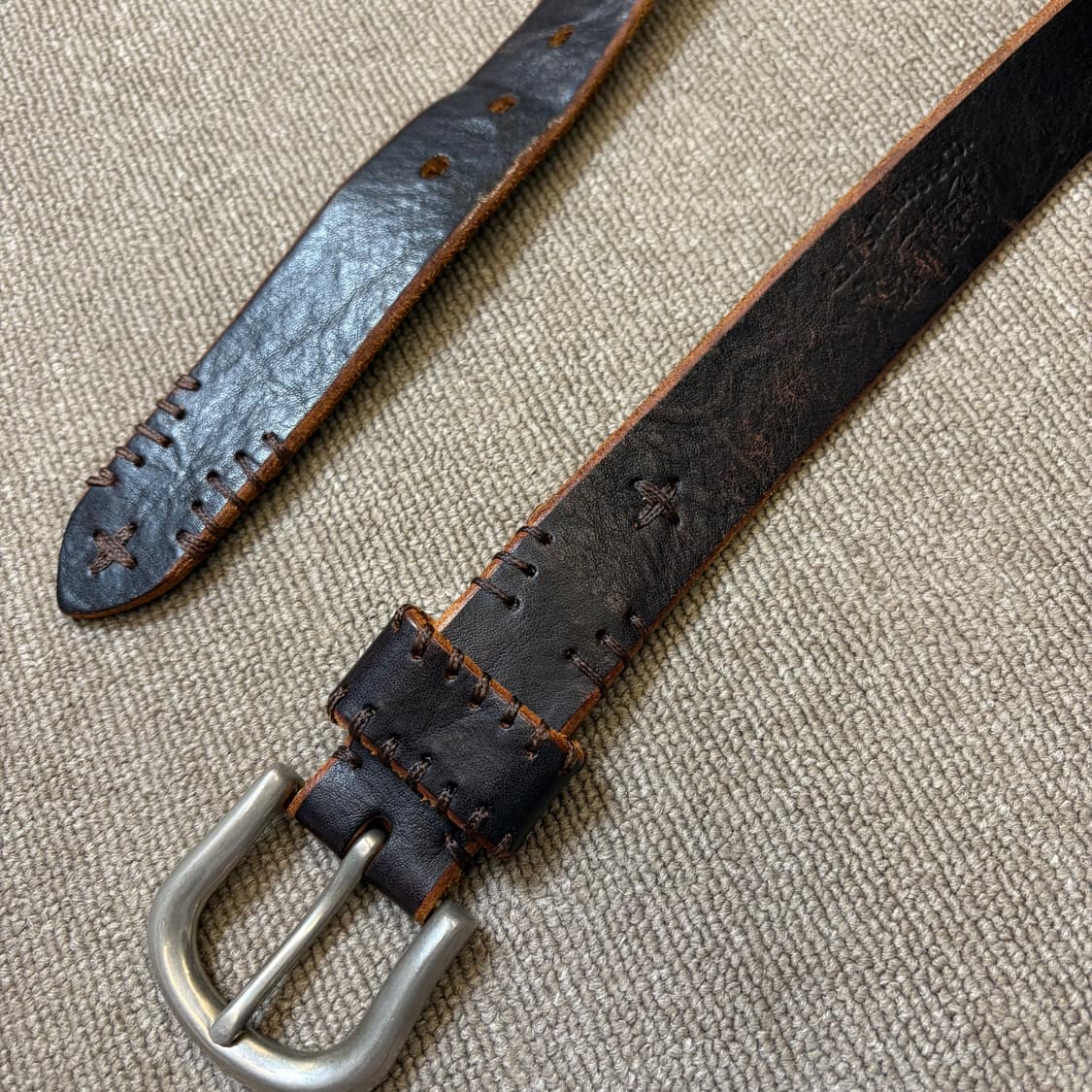 levis 리바이스 빈티지 레더 벨트  상품이미지4