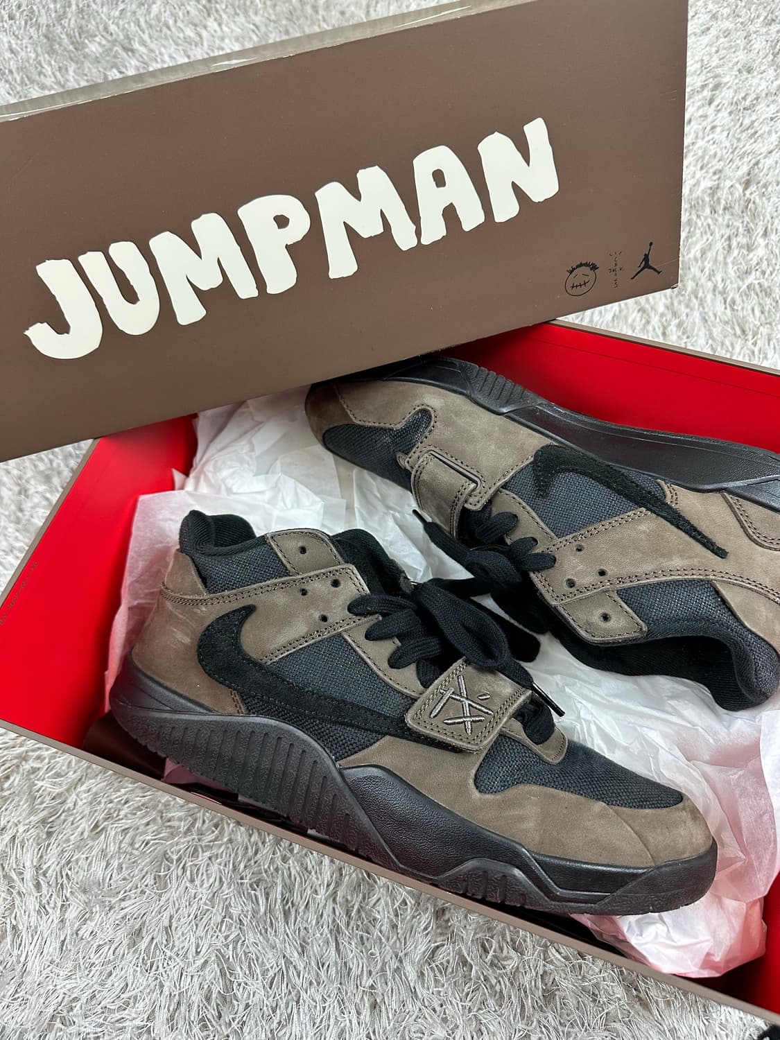 [275] 정품 나이키 x 트레비스 스캇 점프맨 잭 다크모카 상품이미지1