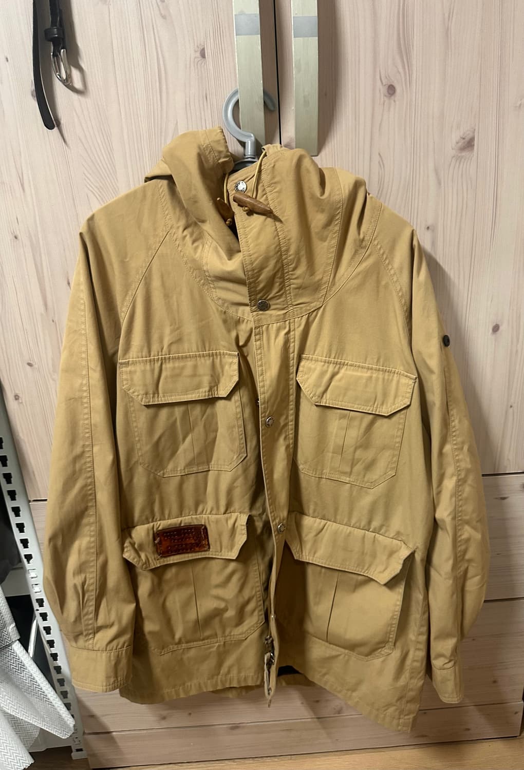 노스페이스 야상 점퍼 떡볶이 베이지 상품이미지2