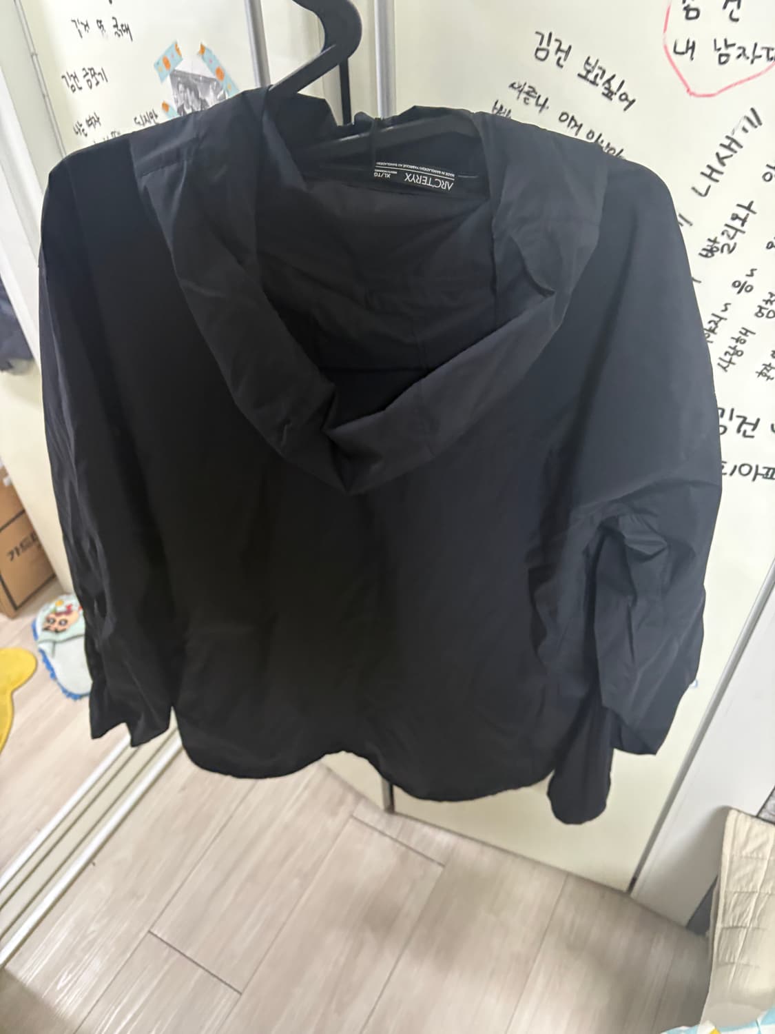 아크테릭스 스쿼트미시 후디블랙xl 새상품 상품이미지5