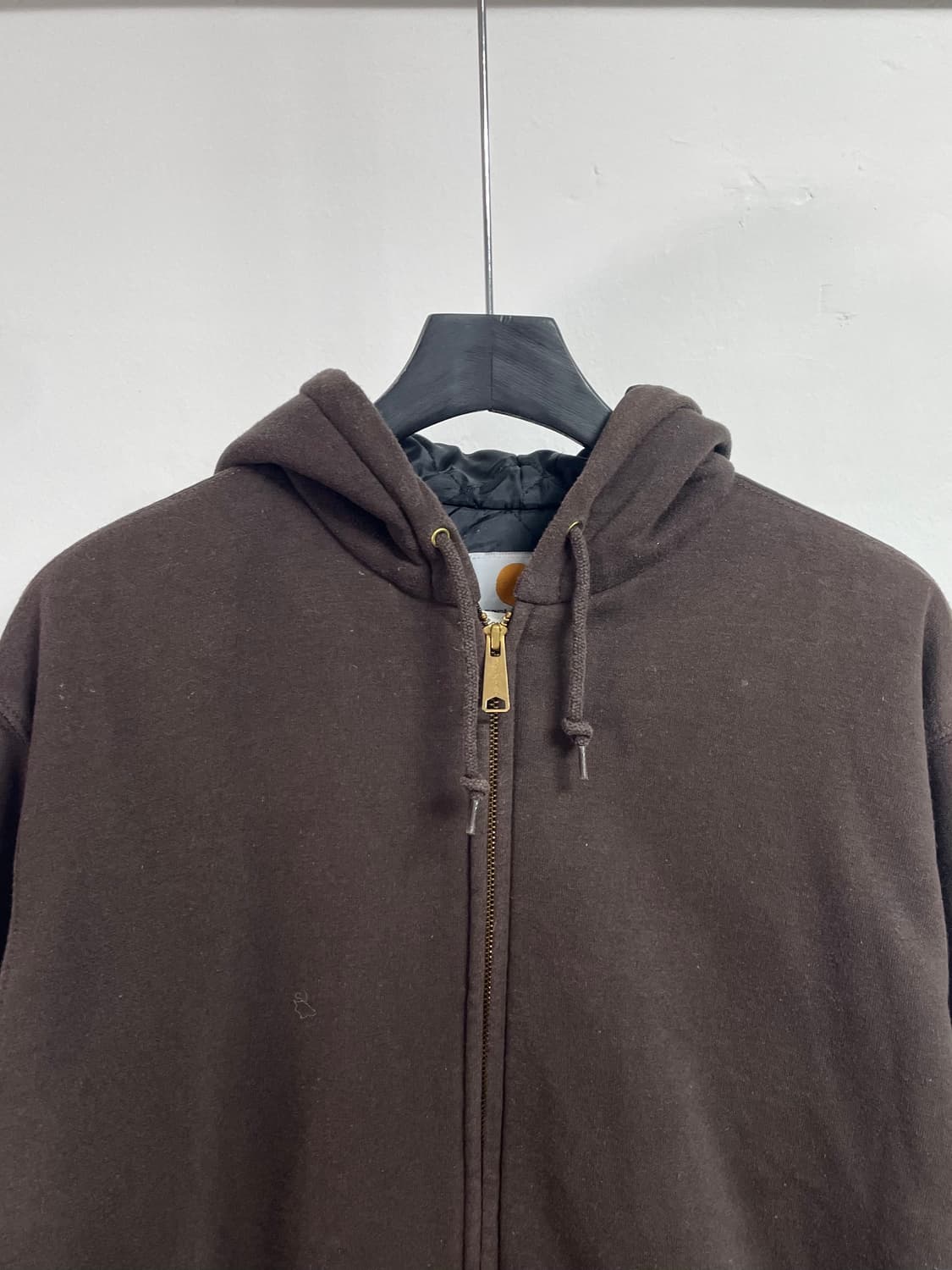  칼하트 브라운 누빔 후드집업(on.405)   상품이미지3