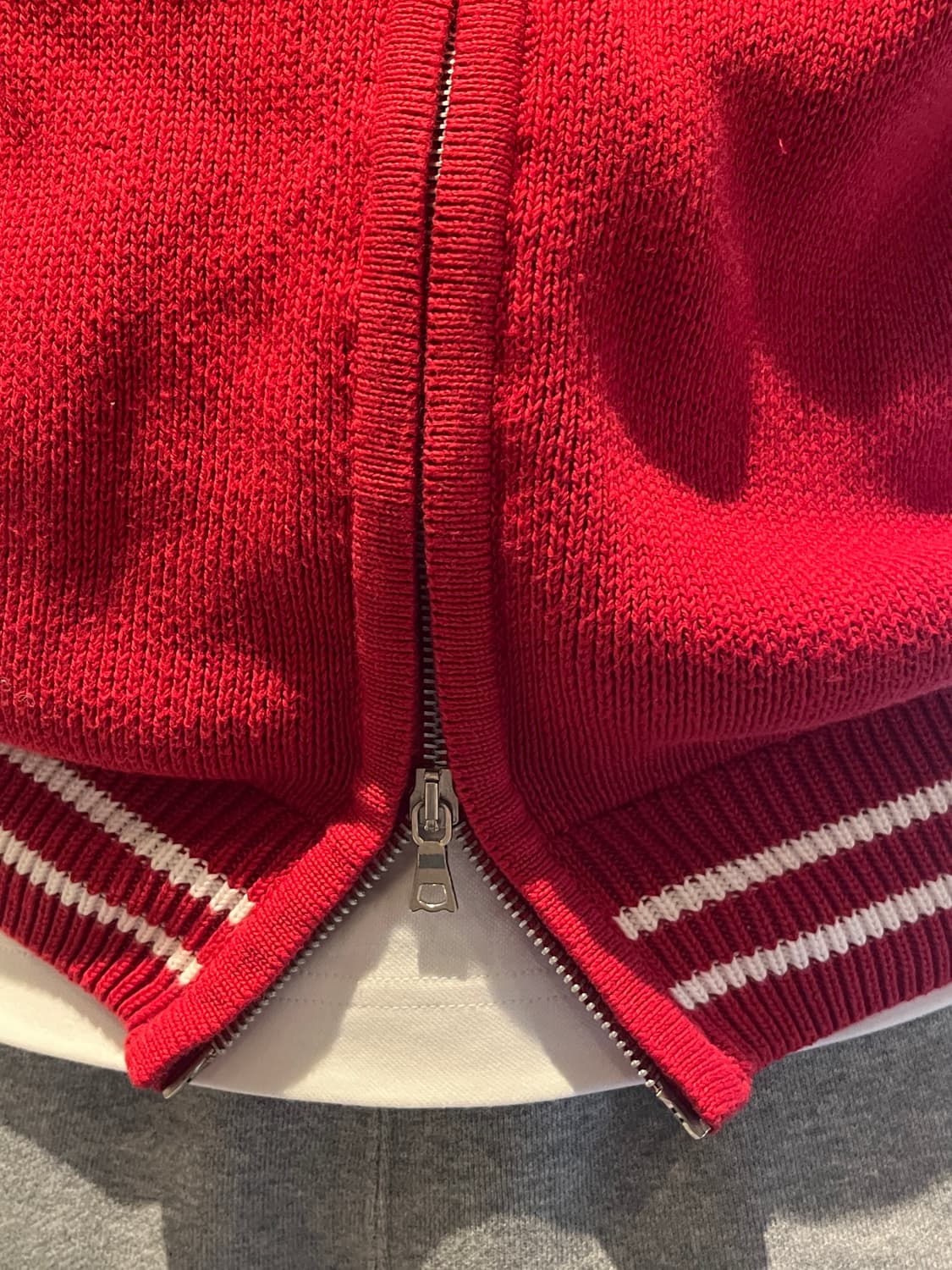 Dear Ermina 풋볼 가디건 스웨터 M 상품이미지8