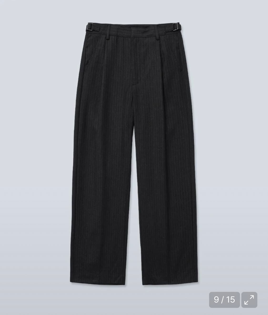 인템포무드 레트로 스트라이프 슬랙스 상품이미지3